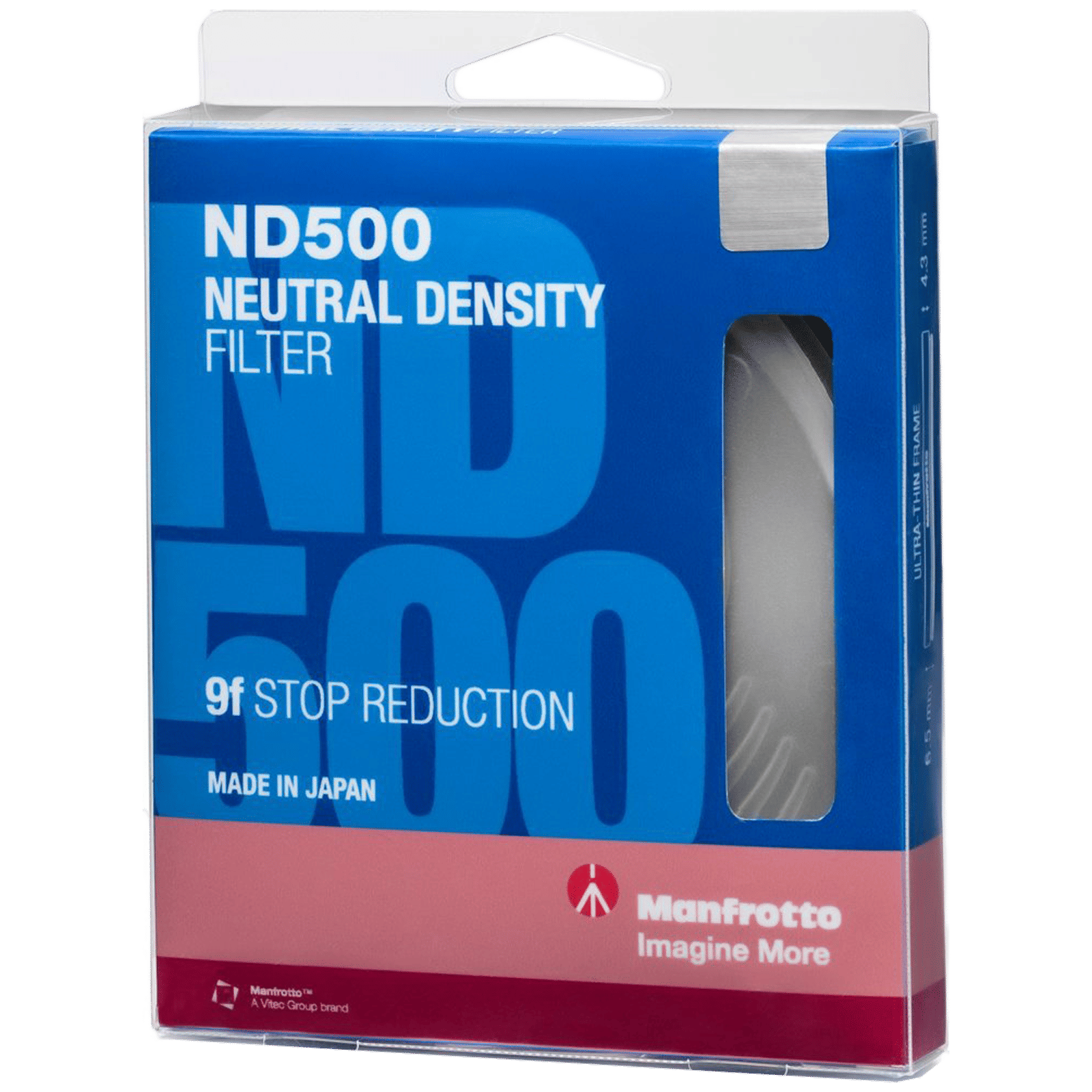 Manfrotto Neutral Density 500 82mm Camera Lens Neutral Density Filter (16 Layers Multi-Coating) Manfrotto Neutral Density 500 82mm Camera Lens Neutral Density Filter (16 Layers Multi-Coating)_5