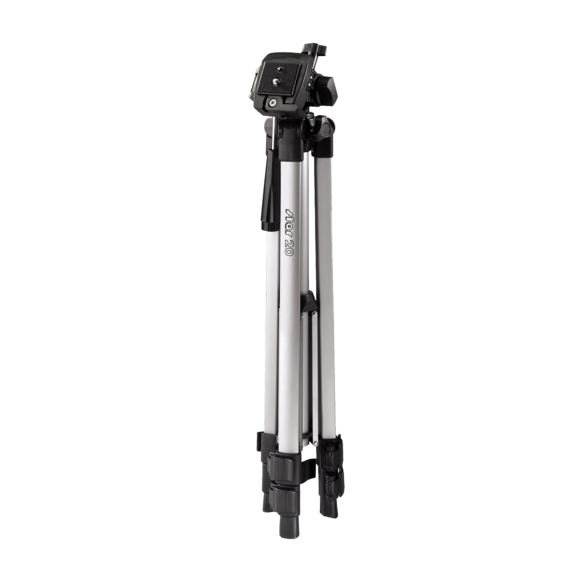 hama Star 20 125cm Adjustable Tripod for Camera (3D Tilt Head, Silver)_6