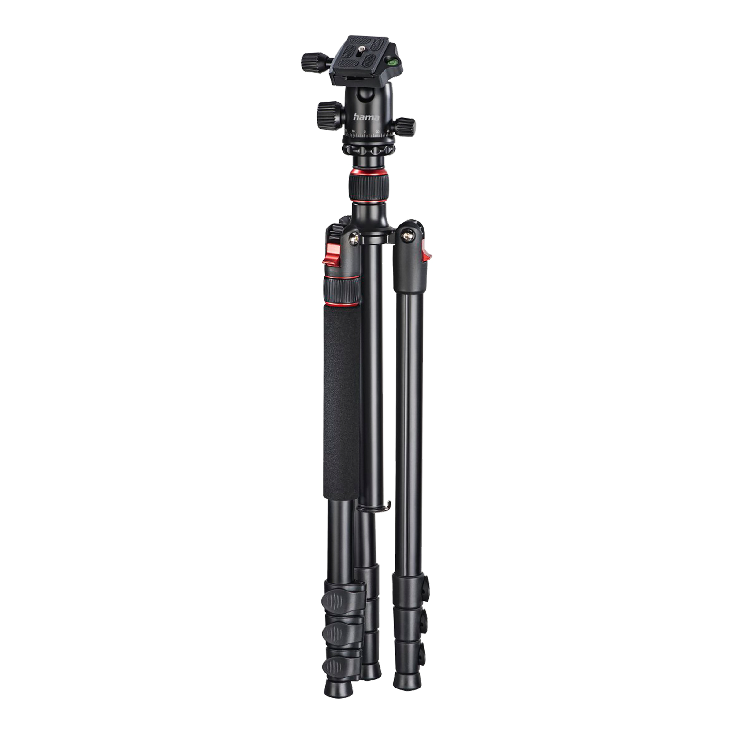 hama Tar Duo 165cm Adjustable Tripod for Camera (Ball Head with Panoramic Function, Black) hama Tar Duo 165cm Adjustable Tripod for Camera (Ball Head with Panoramic Function, Black)_4