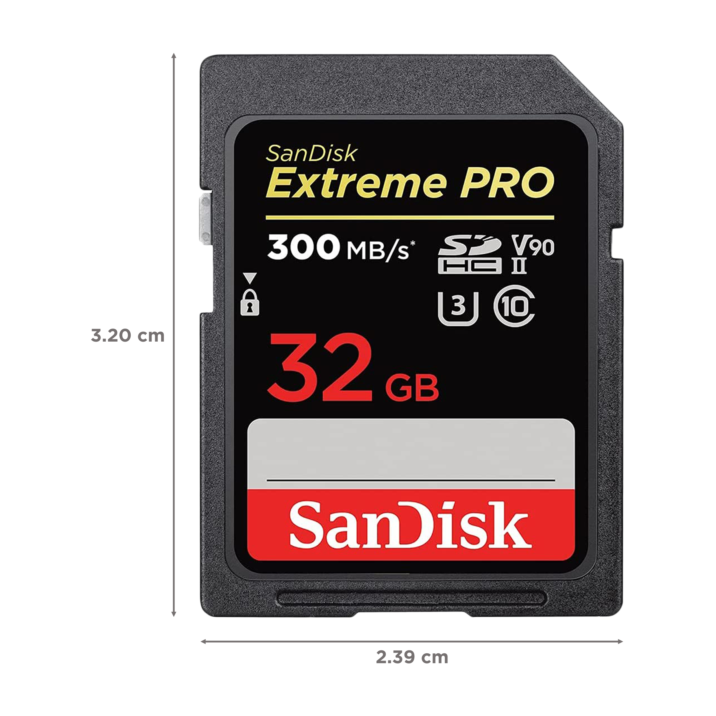 SanDisk Extreme PRO SDHC 32GB Class 3, Class 90 300MB/s Memory Card_2