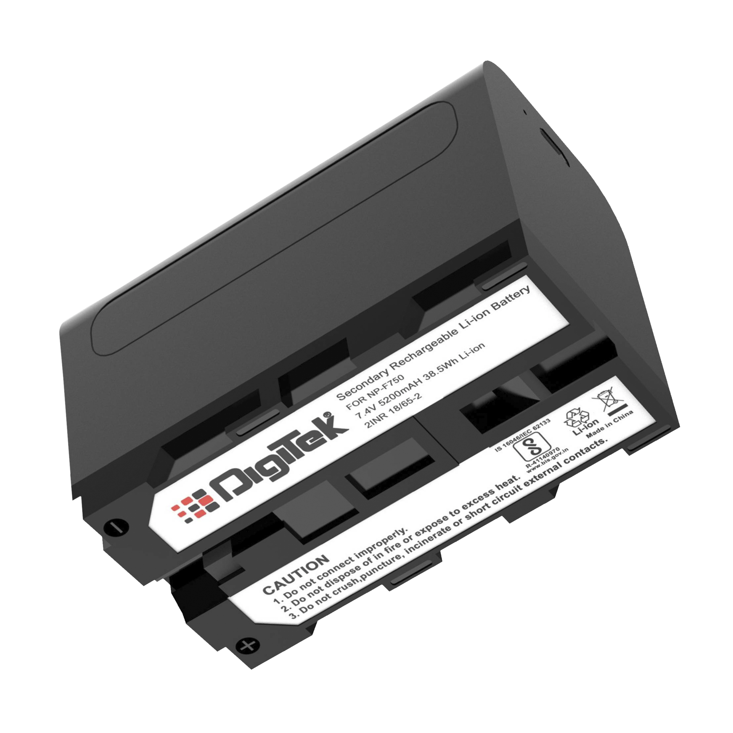 DigiTek NP-F750 MU 5200 mAh Li-ion Rechargeable Battery for CCD-TRV215, CCD-TR917, CCD-TR315, HDR-FX1000 and HDR-FX7_3