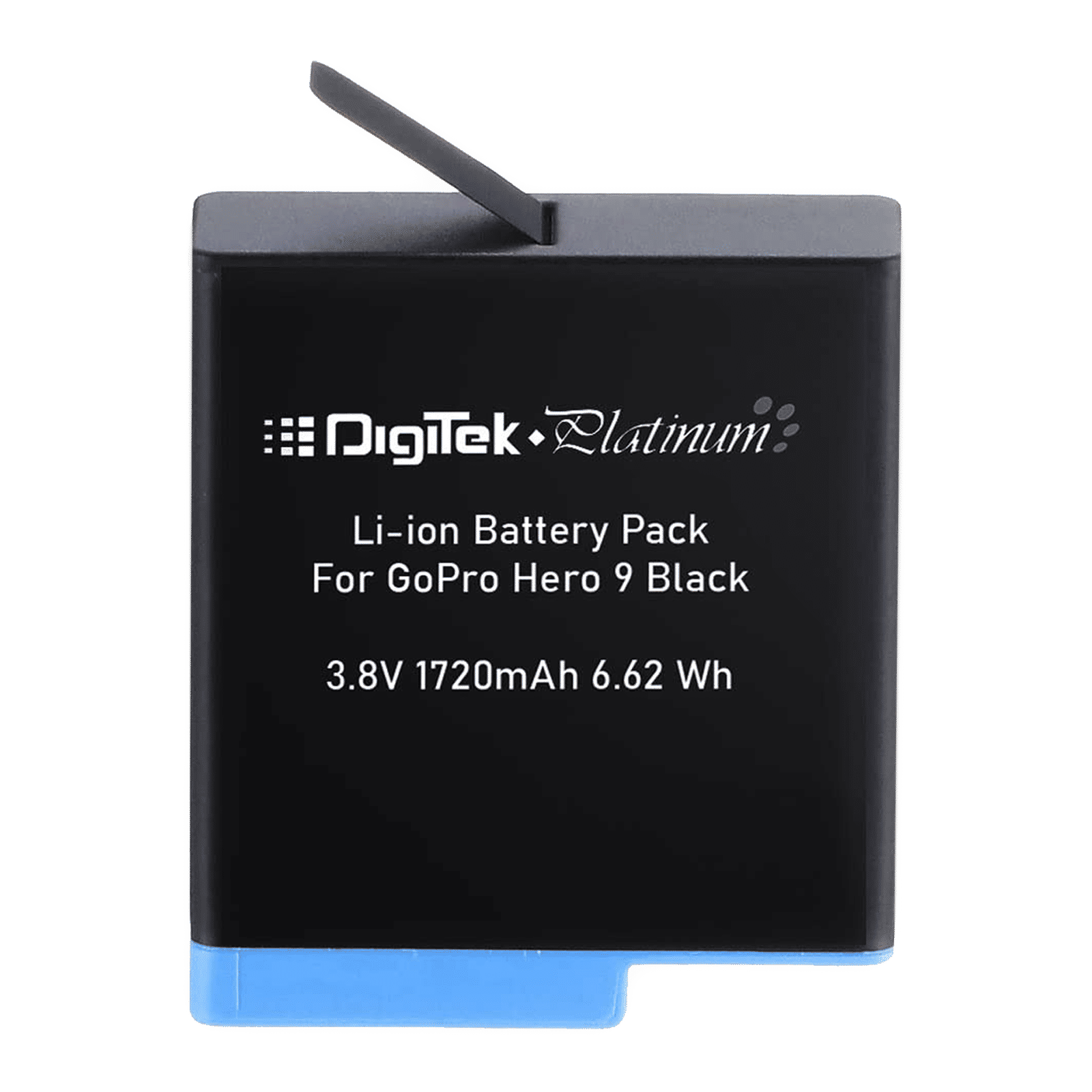 DigiTek DBG-9 1720 mAh Li-ion Rechargeable Battery for Hero9 DigiTek DBG-9 1720 mAh Li-ion Rechargeable Battery for Hero9_1