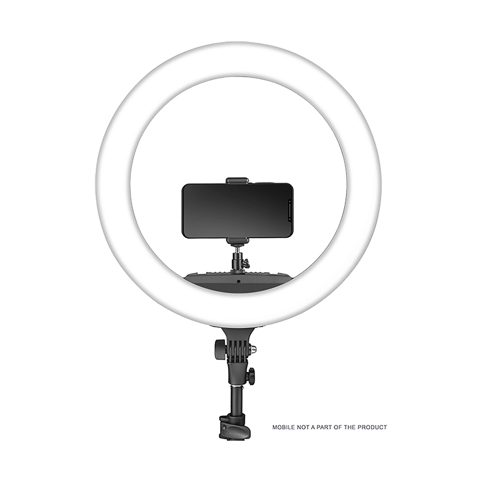 Digitek DRL 18RC Ring Light with Bluetooth Remote, Tripod & Bag for Photography, Videography & Makeup (Lightweight & Portable) Digitek DRL 18RC Ring Light with Bluetooth Remote, Tripod & Bag for Photography, Videography & Makeup (Lightweight & Portable)_1