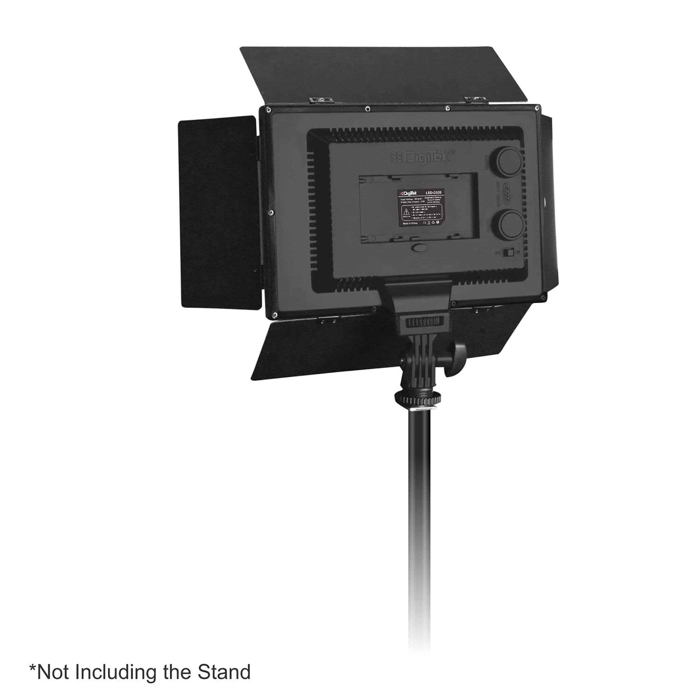 Digitek D520B LED Video Light with 4 Detachable Barndoor for Still Photography & Videography (Dual Color Temperature) Digitek D520B LED Video Light with 4 Detachable Barndoor for Still Photography & Videography (Dual Color Temperature)_5