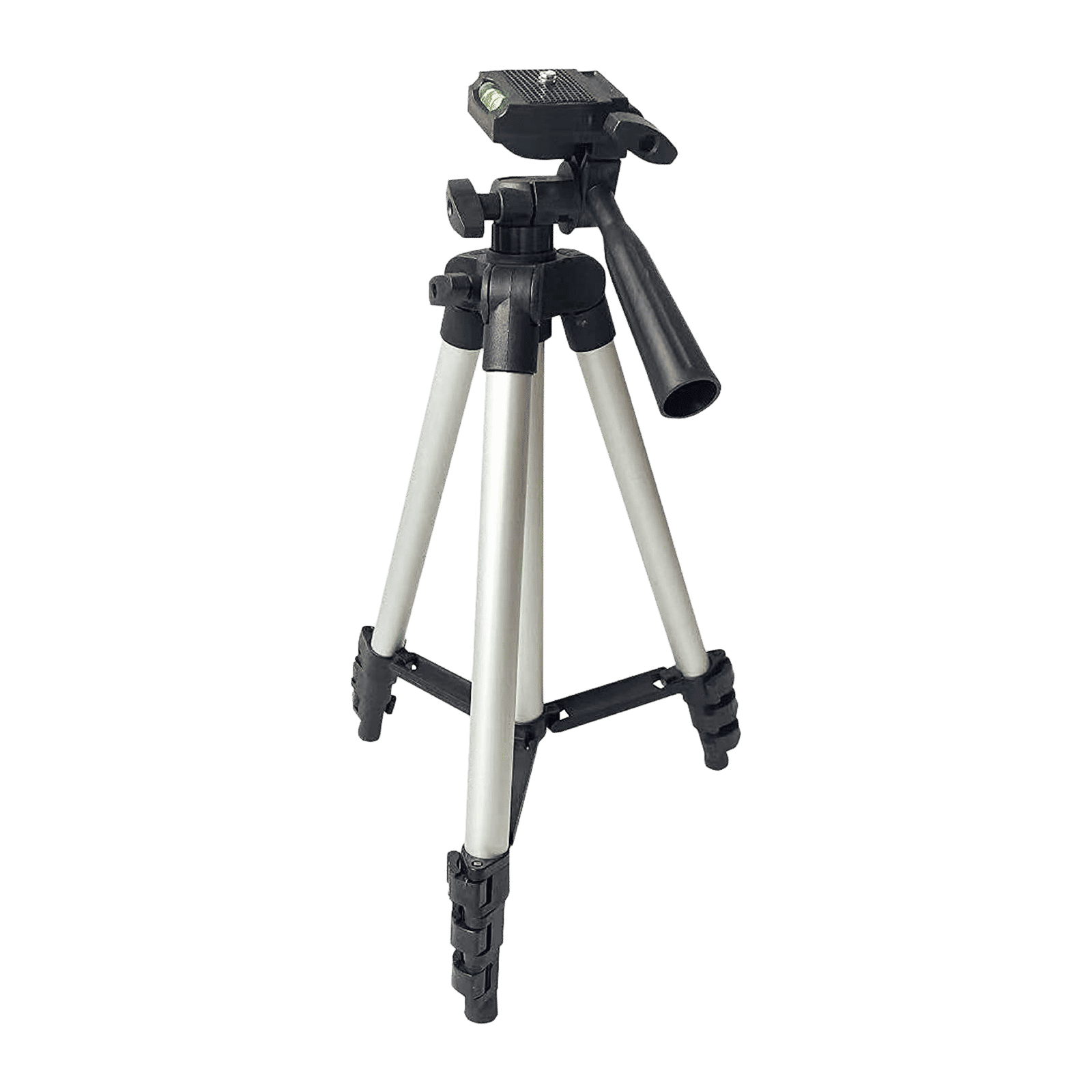 DigiTek DTR 340 LT 102cm Adjustable Tripod for Mobile and Camera (360 Degree Swivel, Black)_1