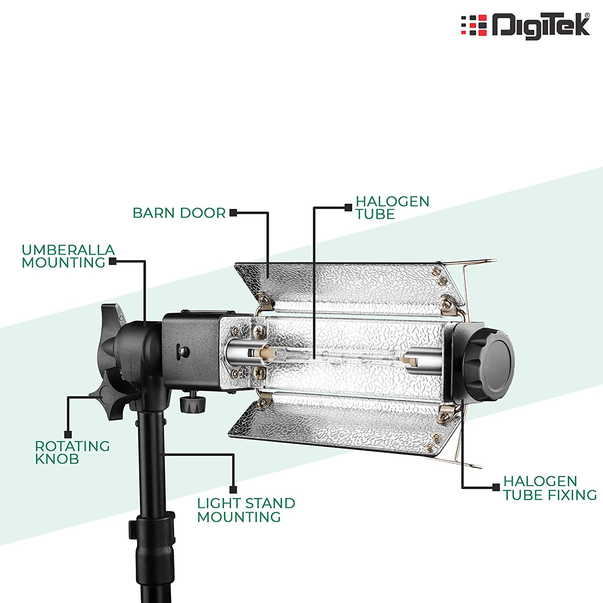 Digitek DPL 003 Porta Light with Carry Bag for Still Photography & Videography (3600K Brightness) Digitek DPL 003 Porta Light with Carry Bag for Still Photography & Videography (3600K Brightness)_4