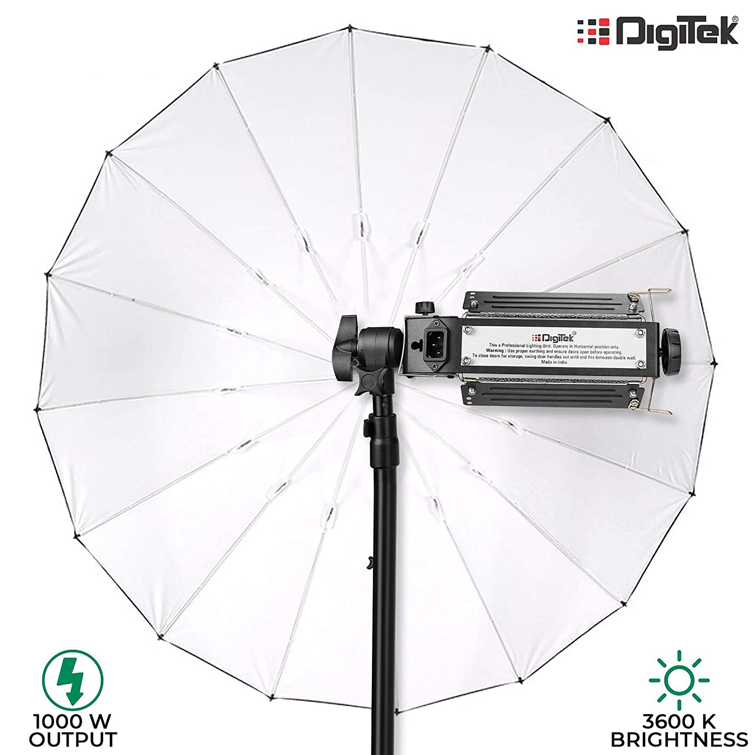 Digitek DPL 003 Porta Light with Carry Bag for Still Photography & Videography (3600K Brightness) Digitek DPL 003 Porta Light with Carry Bag for Still Photography & Videography (3600K Brightness)_6