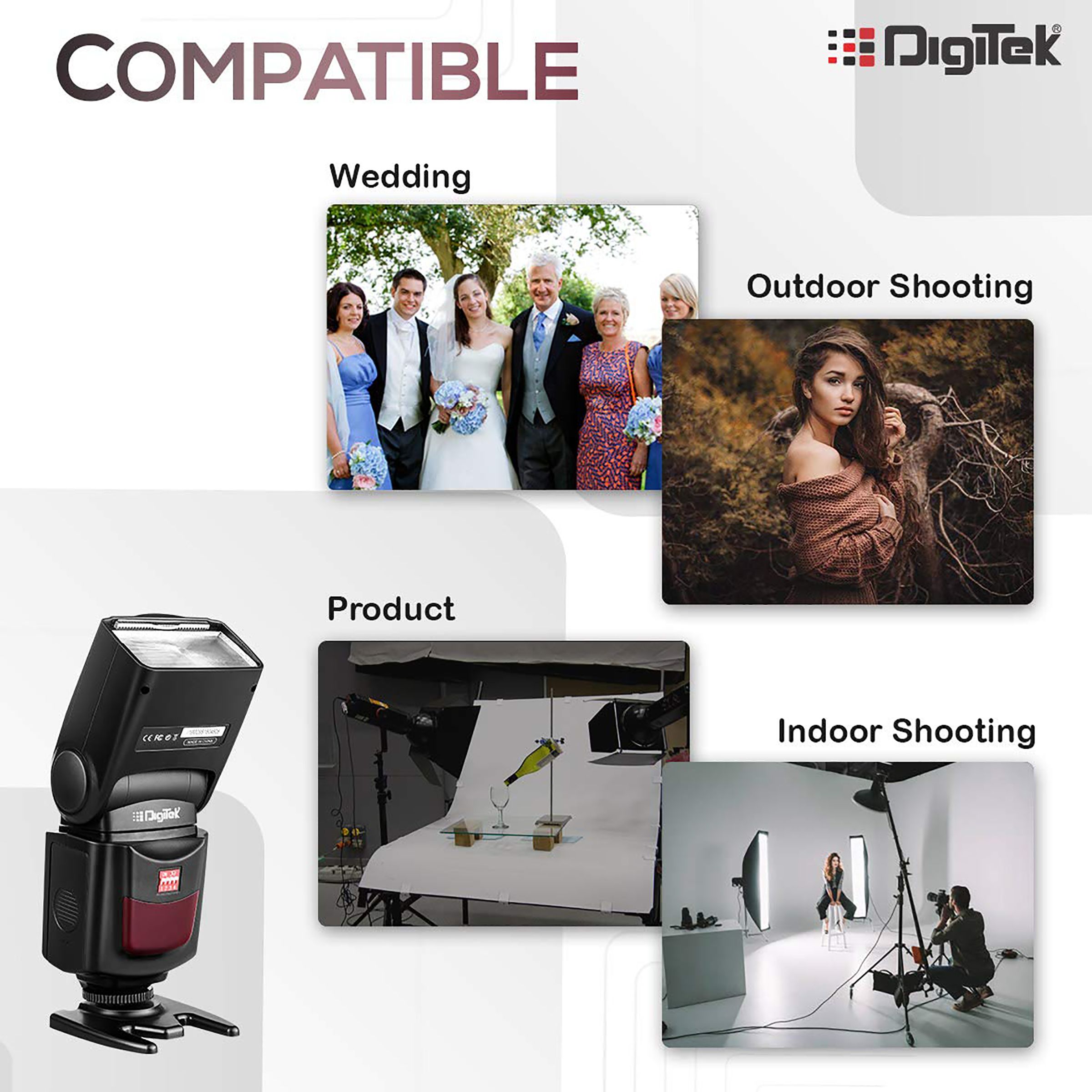 DigiTek DFL-088 Flash Speedlite for Canon, Nikon, Pentax, Olympus (Standard Hot Shoe Mount) DigiTek DFL-088 Flash Speedlite for Canon, Nikon, Pentax, Olympus (Standard Hot Shoe Mount)_7