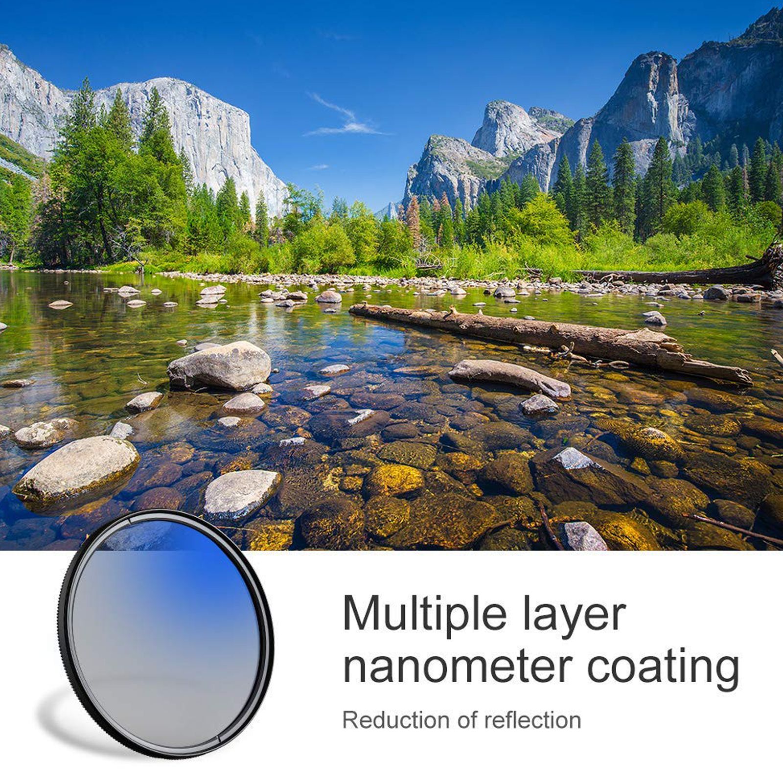 HIFFIN Concept 58mm Camera Lens Polarizer Filter (18 Layers Super Slim Multi-Coating)_6