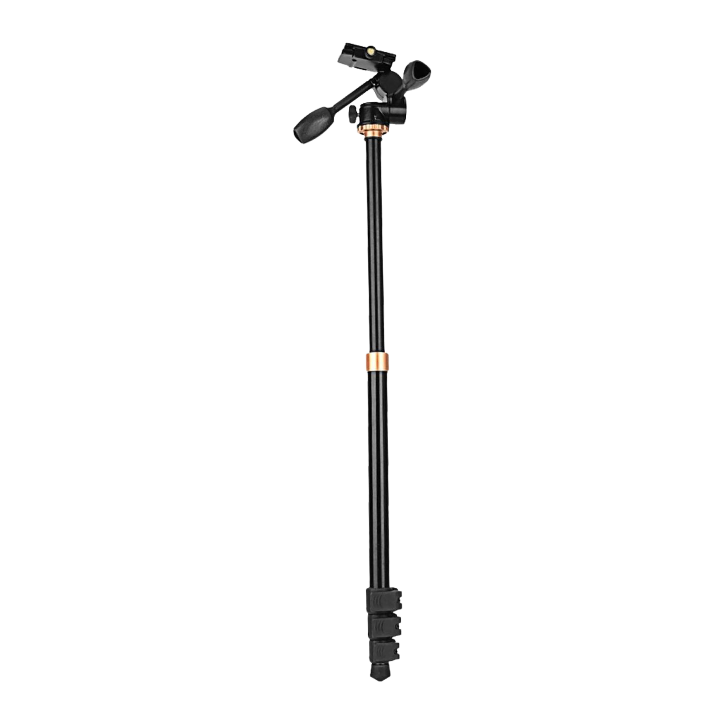 HIFFIN HF-999 183cm Adjustable Tripod for Mobile and Camera (360 Degree Panning Bed, Black) HIFFIN HF-999 183cm Adjustable Tripod for Mobile and Camera (360 Degree Panning Bed, Black)_10