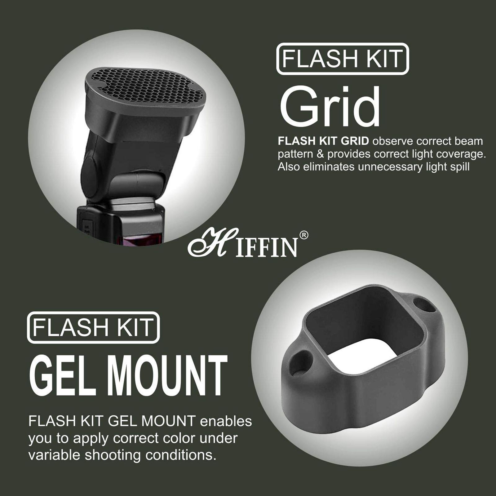 HIFFIN Professional Flash Accessory Kit (Magnetic Power Fit)_3