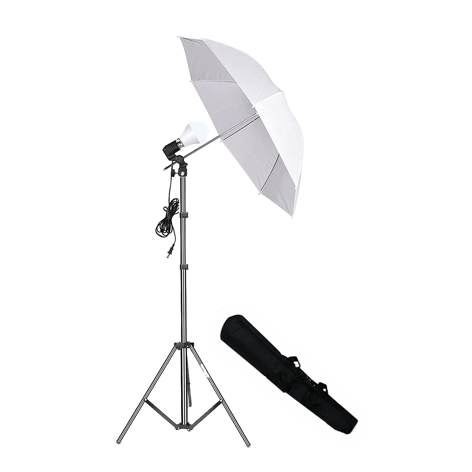 HIFFIN E27 Studio Single Holder Umbrella Lighting Kit (Supports Up to 6000 g)_1