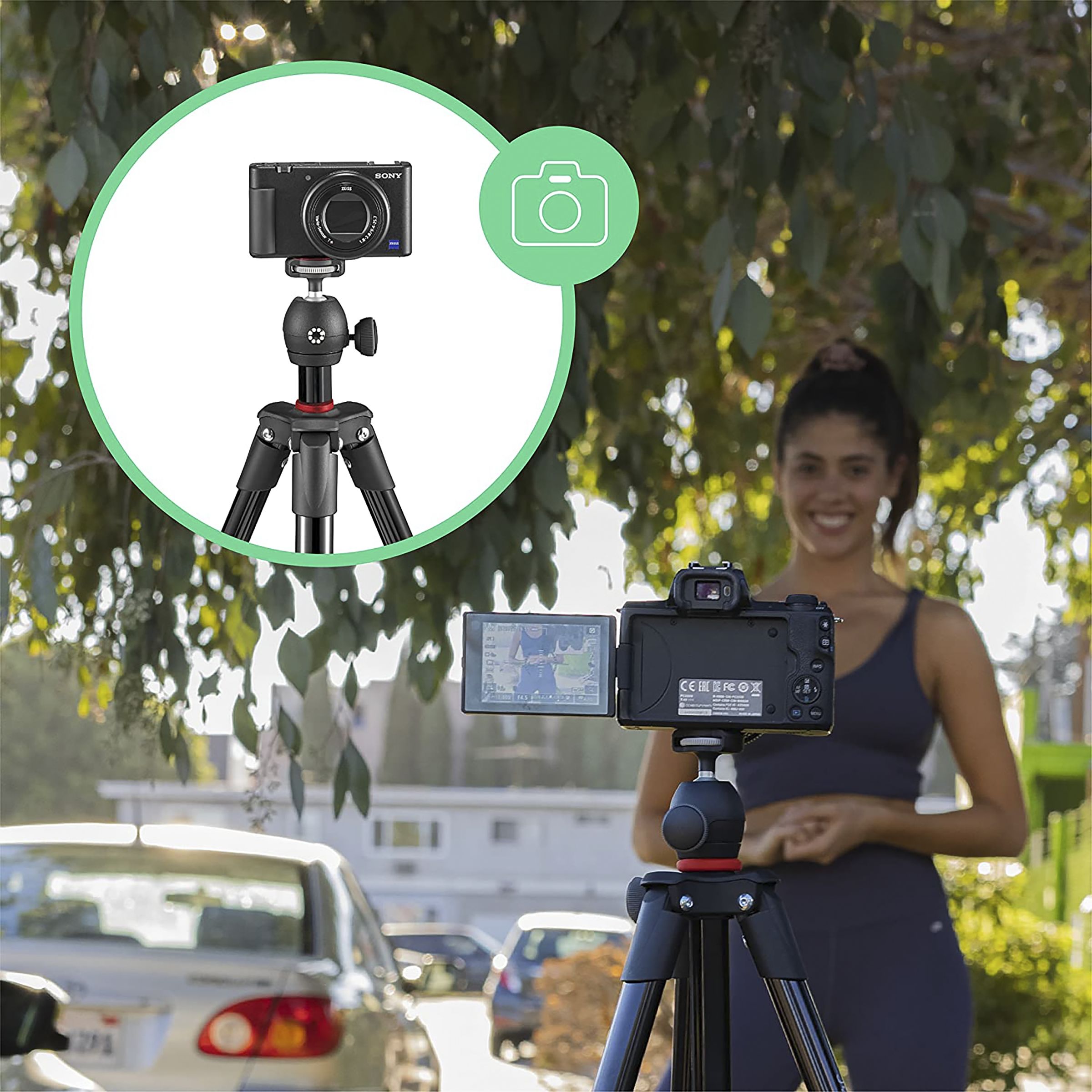 JOBY JB01760-BWW 131cm Adjustable Tripod for Mobile and Camera (Knob Locking Mechanism, Black) JOBY JB01760-BWW 131cm Adjustable Tripod for Mobile and Camera (Knob Locking Mechanism, Black)_8