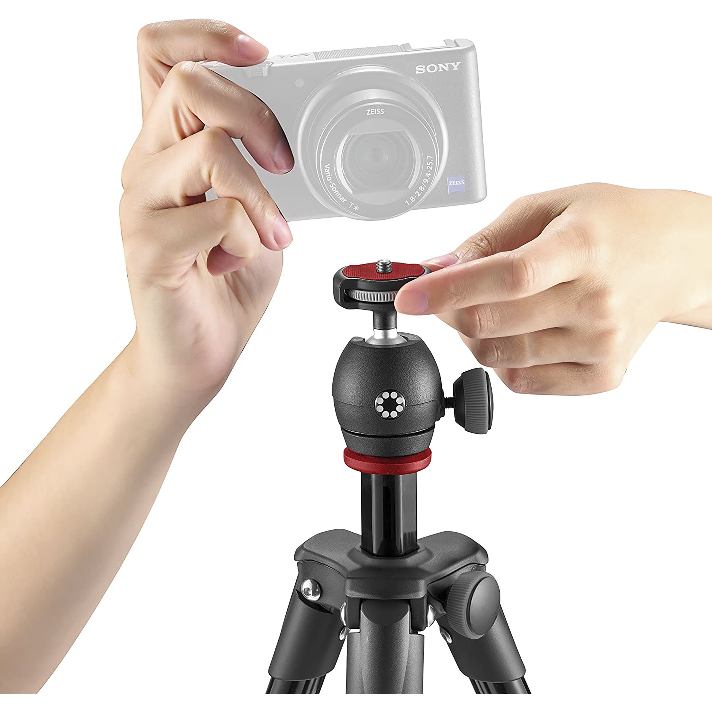 JOBY JB01760-BWW 131cm Adjustable Tripod for Mobile and Camera (Knob Locking Mechanism, Black) JOBY JB01760-BWW 131cm Adjustable Tripod for Mobile and Camera (Knob Locking Mechanism, Black)_9