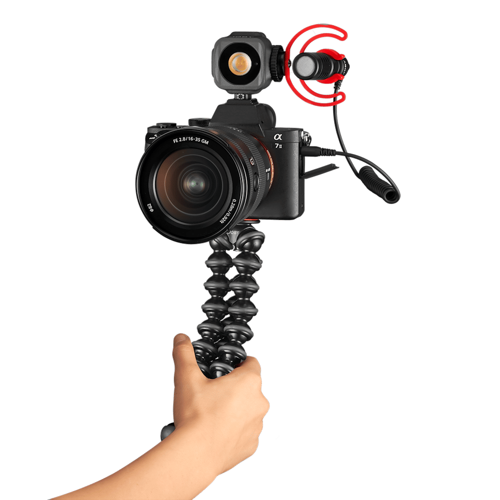 JOBY GorillaPod 33cm Adjustable Tripod for Mobile and Camera with Mic (Flexible Legs, Black)_3