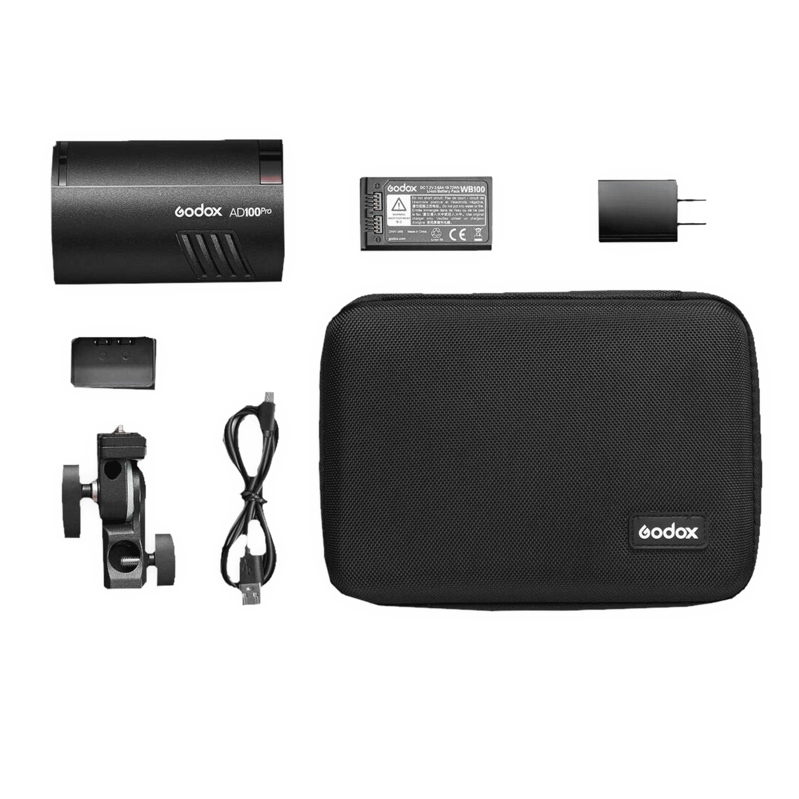 Godox AD100Pro Pocket Flash for Nikon, Canon, Sony, Fujifilm, Olympus, Pentax (1/8000 High Speed Sync) Godox AD100Pro Pocket Flash for Nikon, Canon, Sony, Fujifilm, Olympus, Pentax (1/8000 High Speed Sync)_4