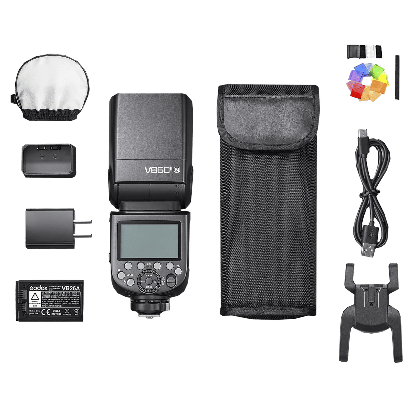 Godox V860IIIN Kit Camera Flash for Nikon (Quick Release Lock) Godox V860IIIN Kit Camera Flash for Nikon (Quick Release Lock)_15