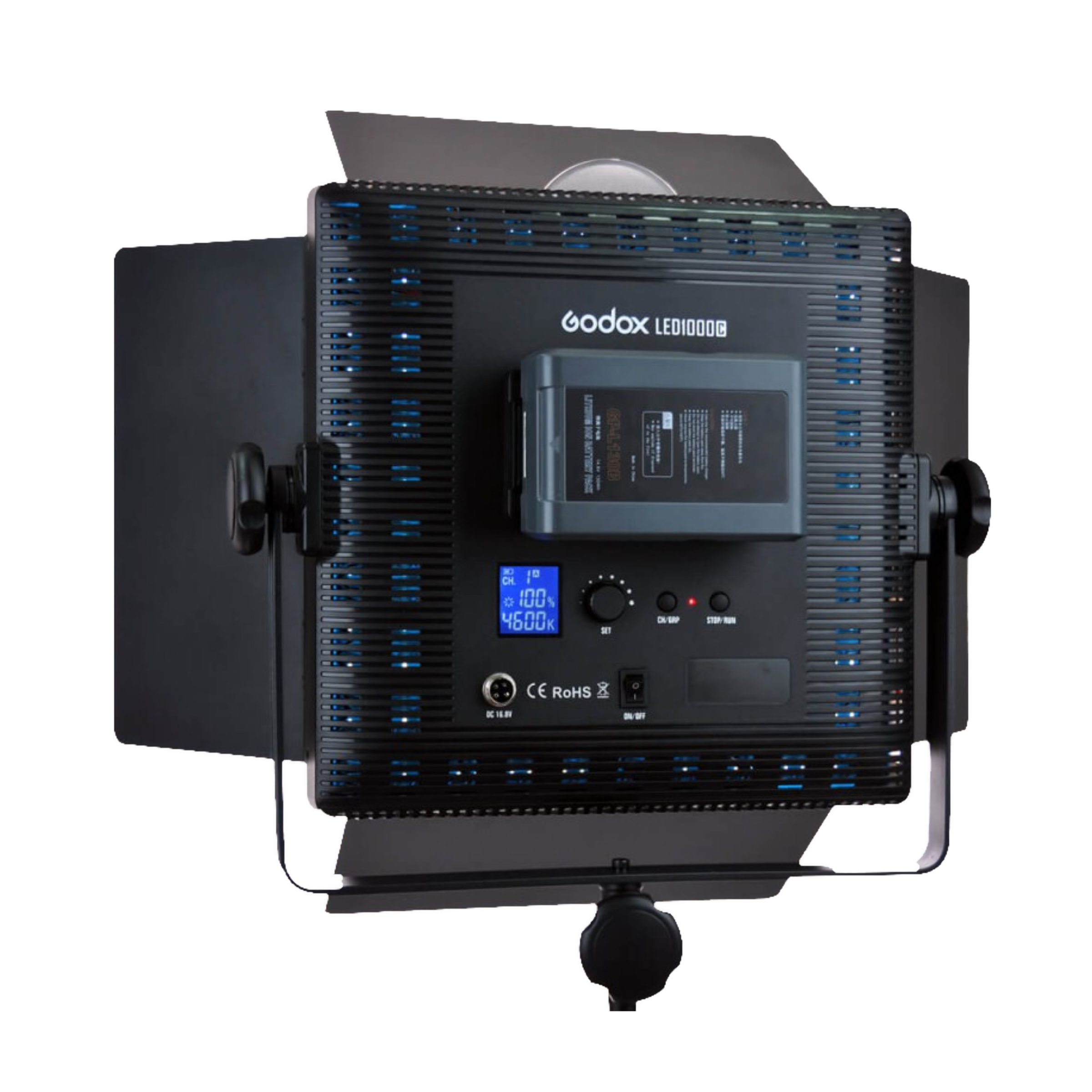 Godox 1000C Video Light with Remote for Still Photography & Videography (LCD Panel)_11
