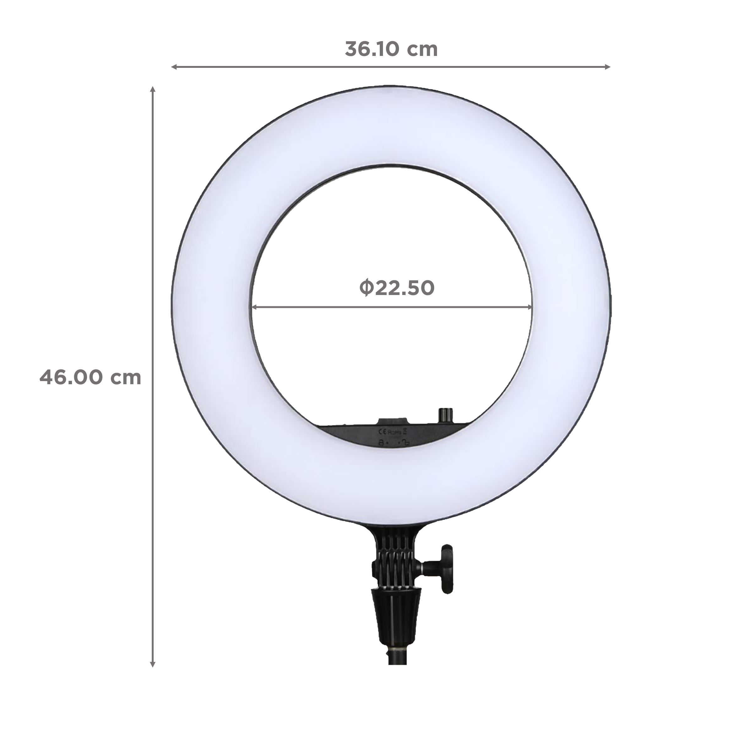 Godox LR180 Ring Light with Mobile Holder for Still Photography & Videography (180 LED Beads) Godox LR180 Ring Light with Mobile Holder for Still Photography & Videography (180 LED Beads)_2