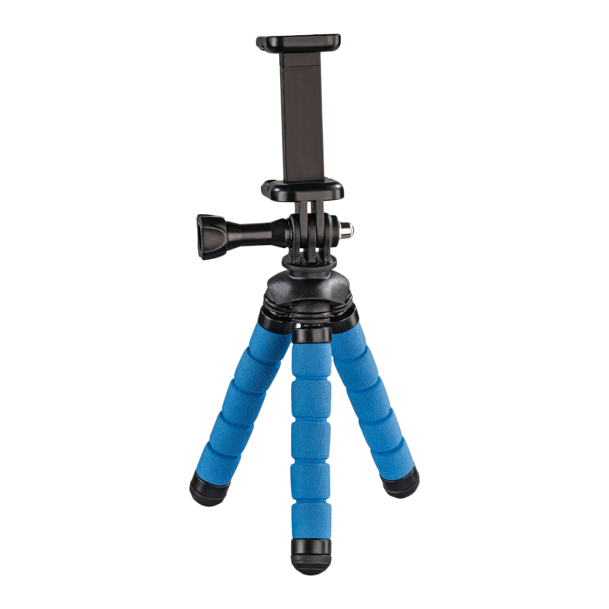hama Flex 14cm Adjustable GorillaPod for Mobile and Camera (Flexible Legs, Blue)_11