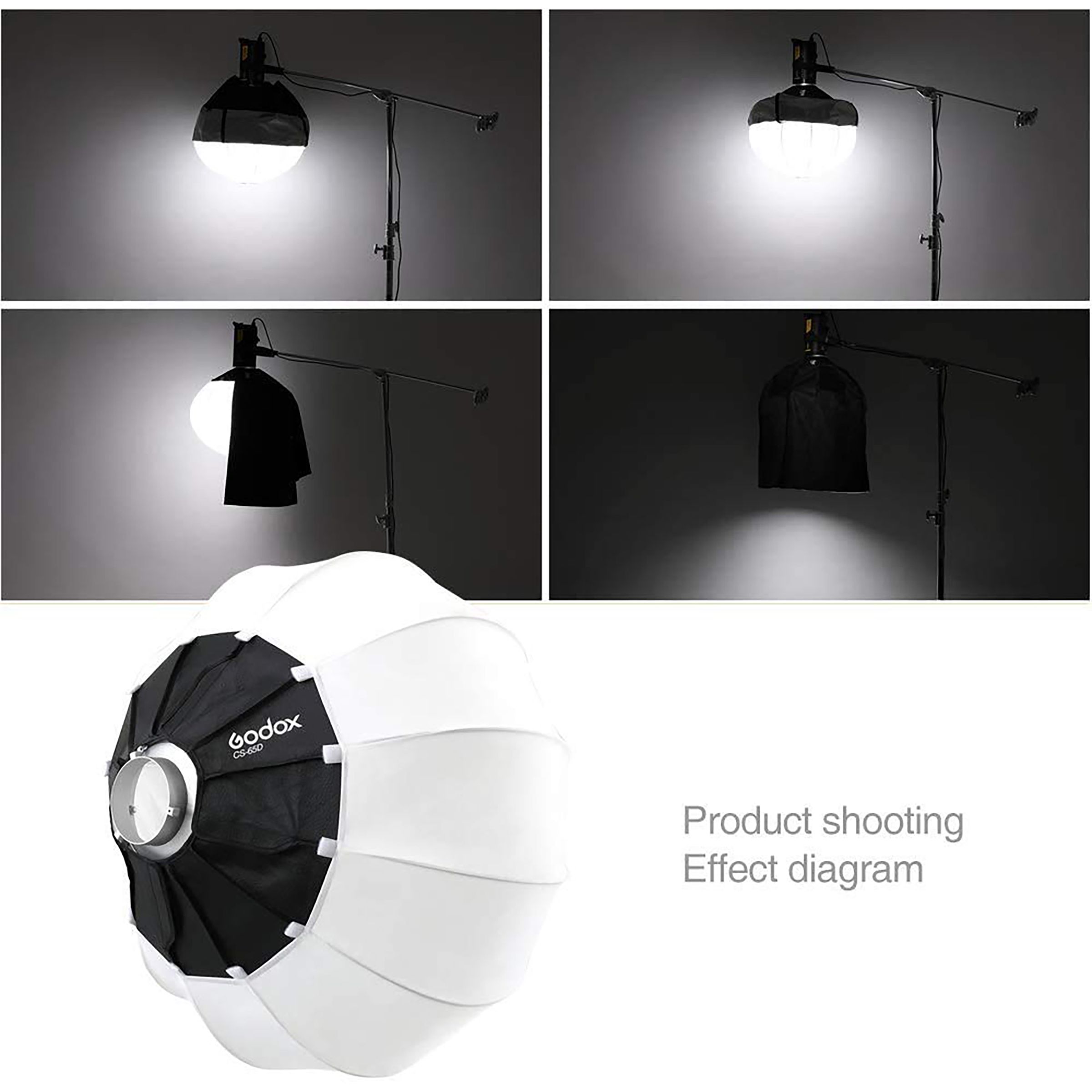 Godox CS-85D Softbox with Carry Case for Photography & Videography (Umbrella Design) Godox CS-85D Softbox with Carry Case for Photography & Videography (Umbrella Design)_14