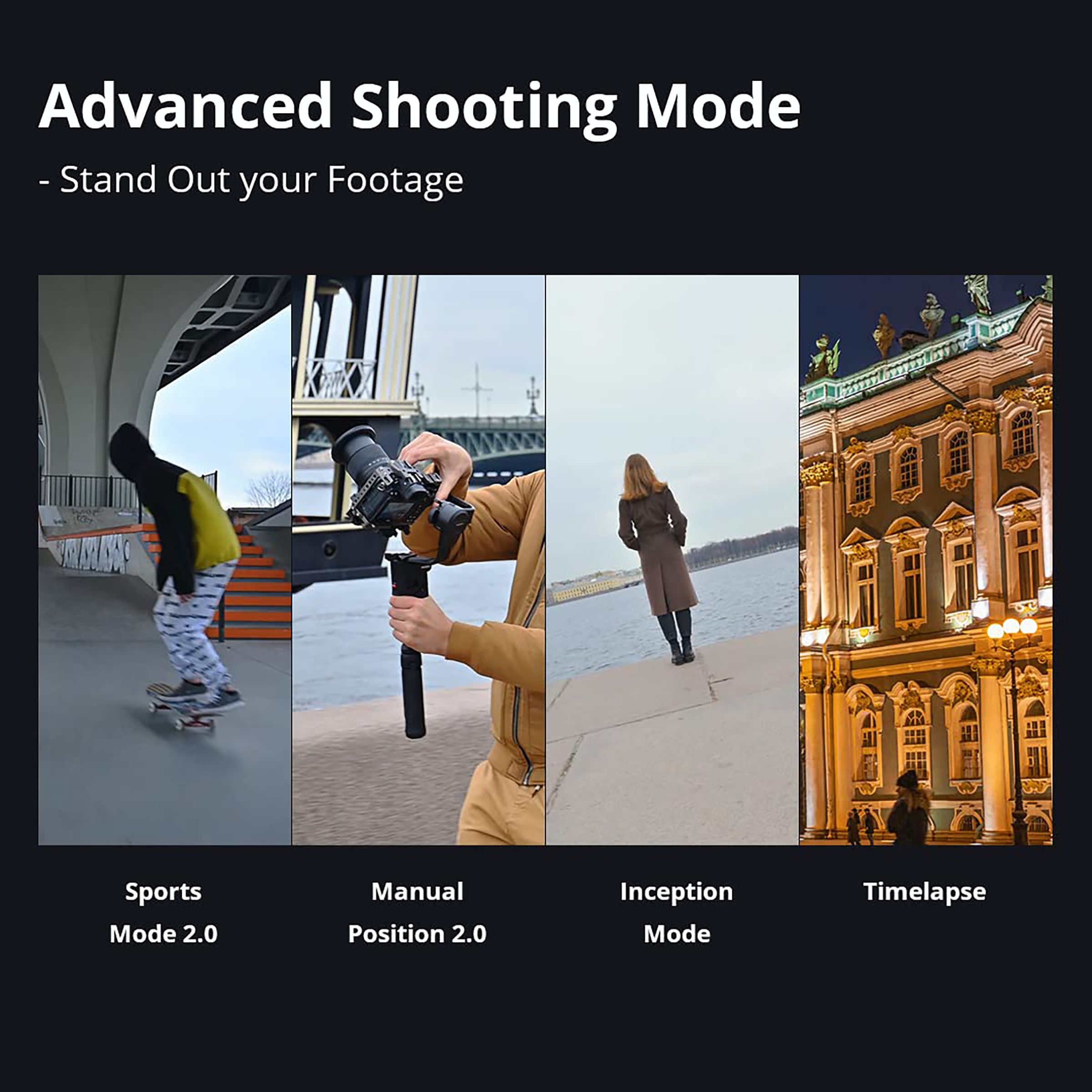 MOZA AirCross 3 Pro 3-Axis Gimbal for Camera (Hand Gesture Control, Black)_6