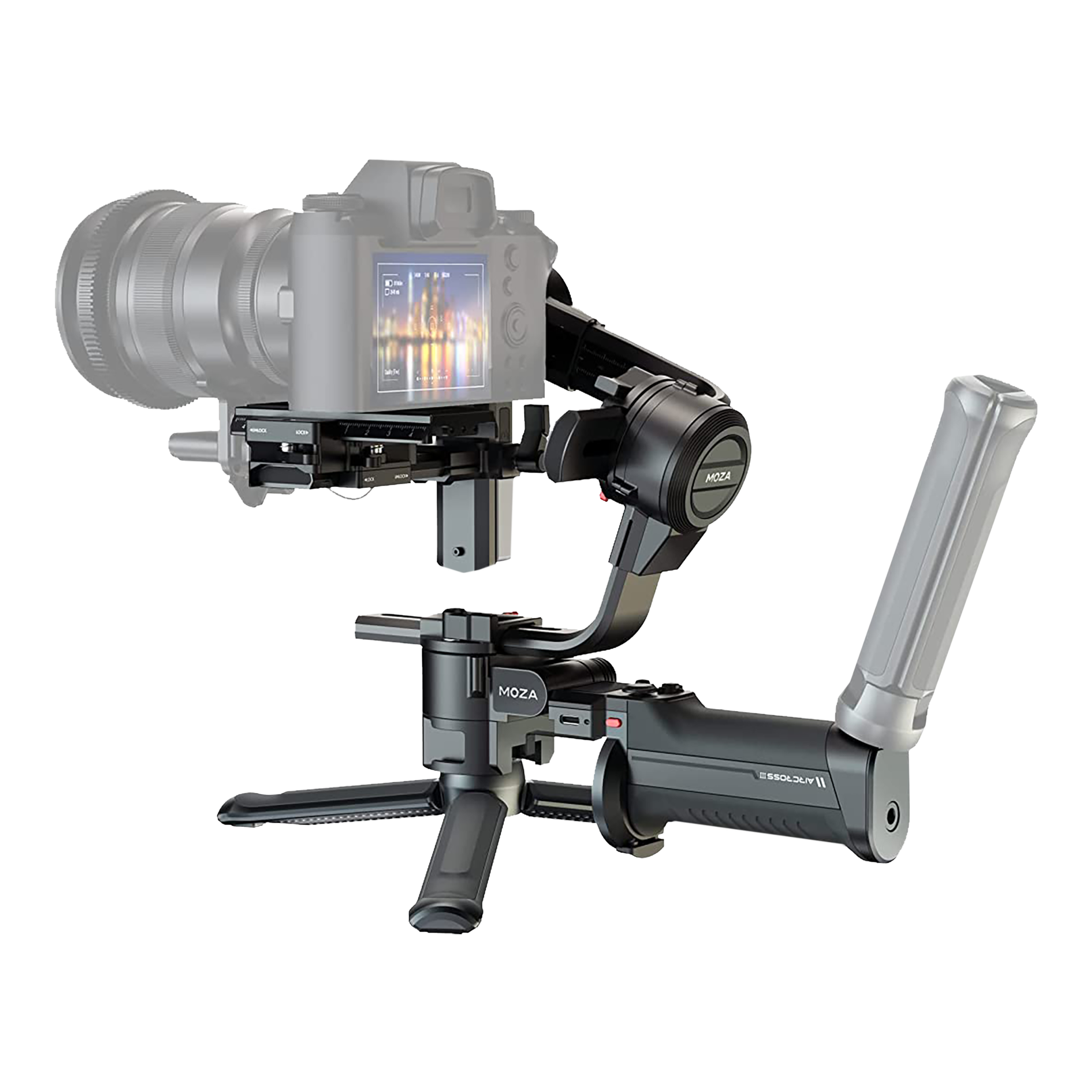 MOZA AirCross 3 Pro 3-Axis Gimbal for Camera (Hand Gesture Control, Black)_9