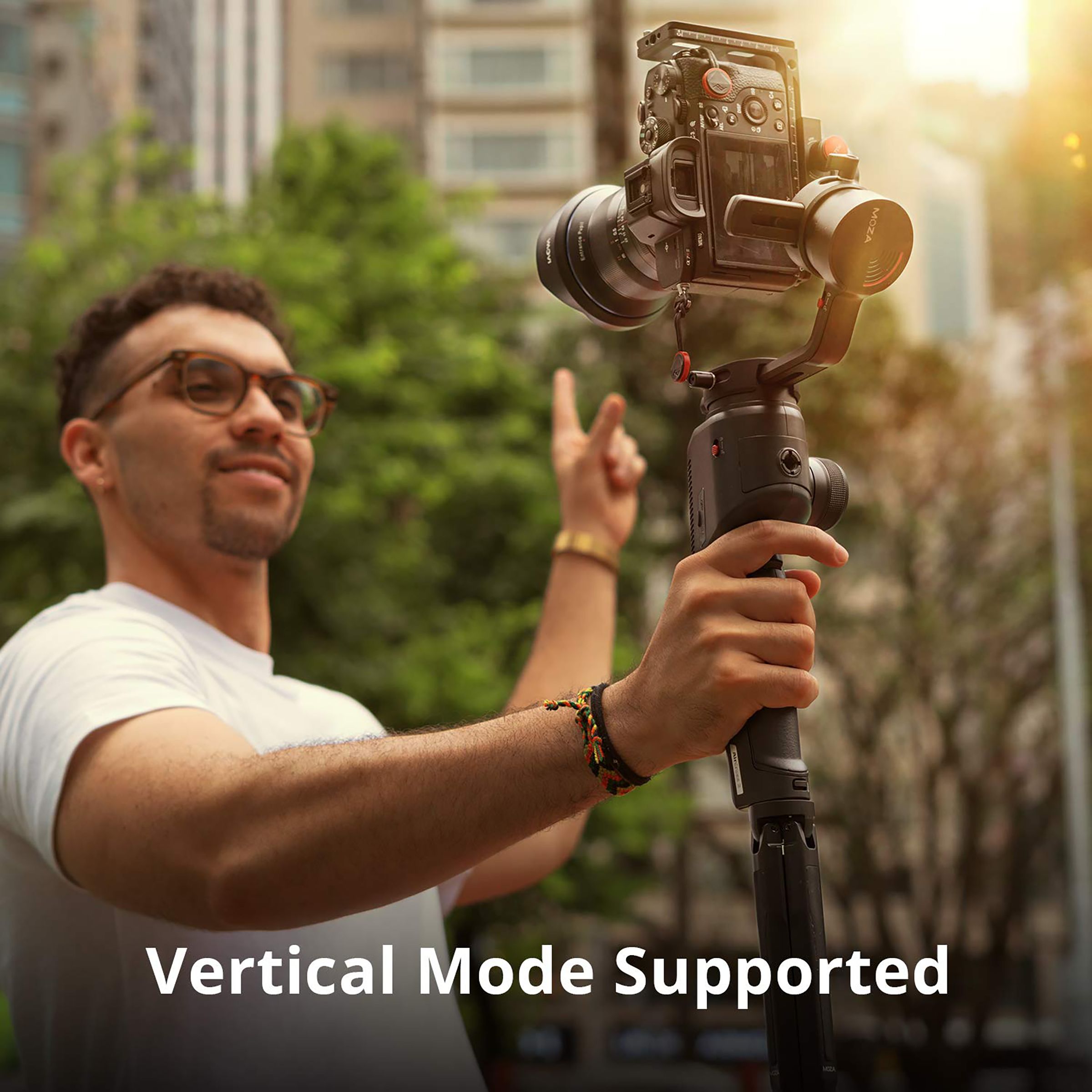MOZA AirCross 2 Pro Gimbal for Camera (AI Calculation Function, Black)_4