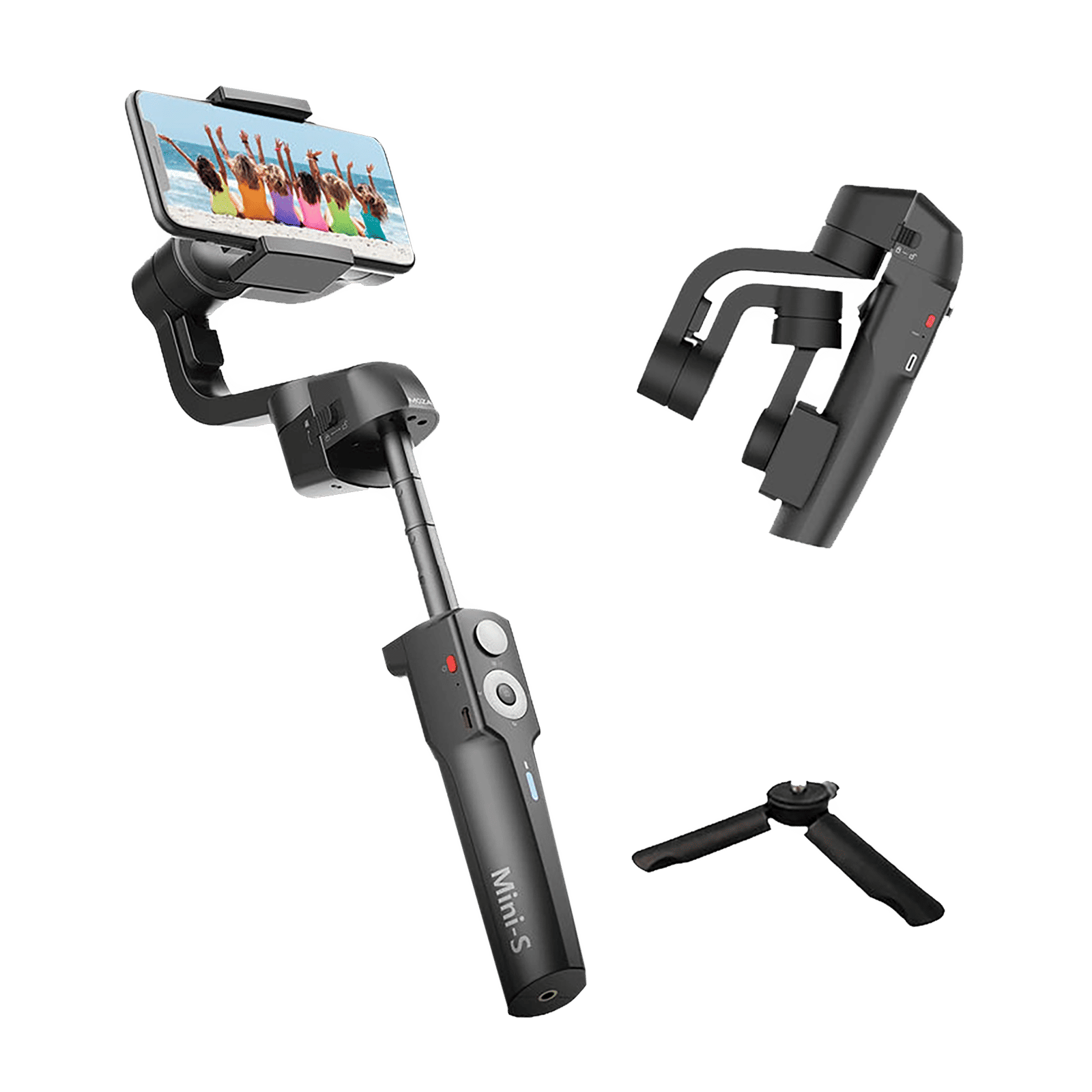 MOZA Mini-S 3-Axis Gimbal for Mobile (Inception Mode, Black) MOZA Mini-S 3-Axis Gimbal for Mobile (Inception Mode, Black)_12