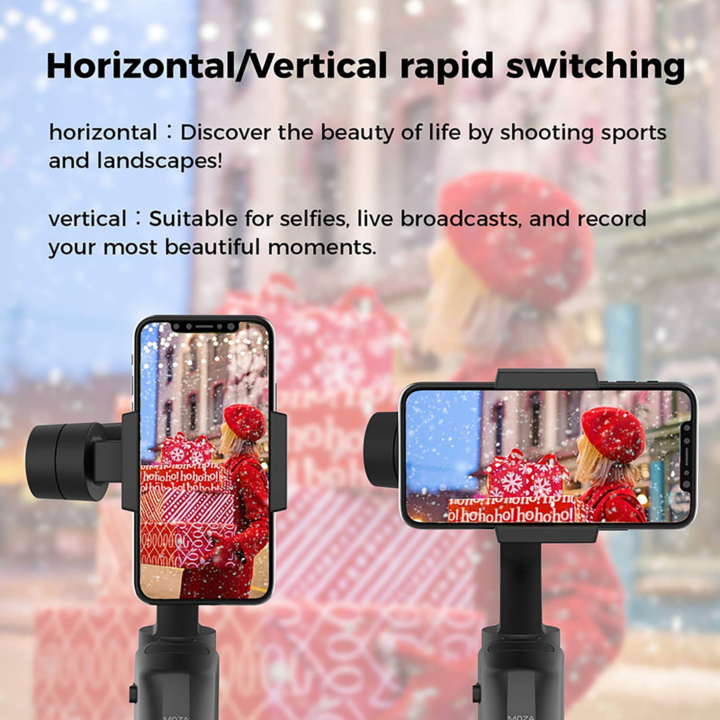MOZA Mini-S 3-Axis Gimbal for Mobile (Inception Mode, Black) MOZA Mini-S 3-Axis Gimbal for Mobile (Inception Mode, Black)_15