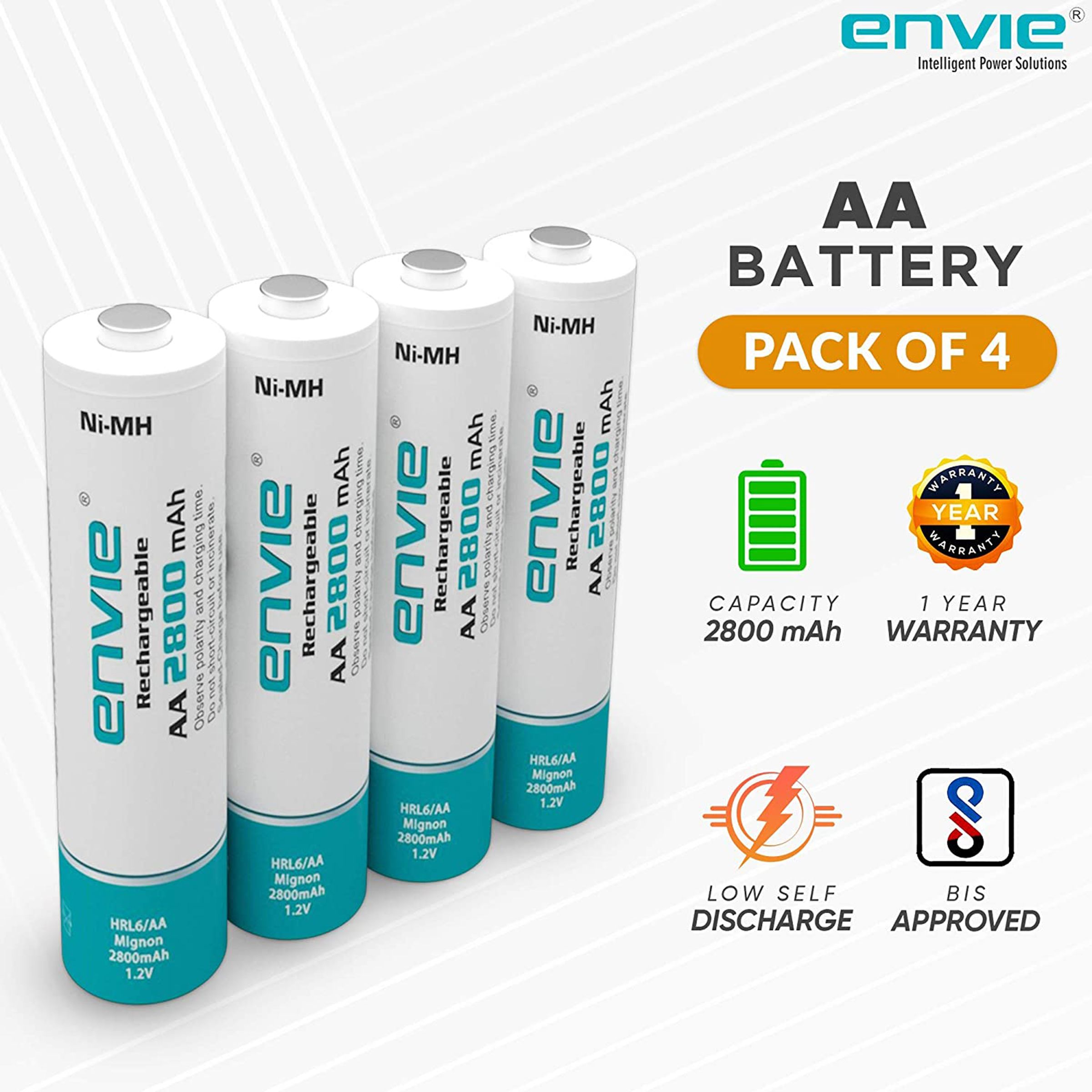 envie Cooper ECR-20 MC Camera Battery Charger Combo for AA2100 (4-Ports, Short Circuit Protection) envie Cooper ECR-20 MC Camera Battery Charger Combo for AA2100 (4-Ports, Short Circuit Protection)_6