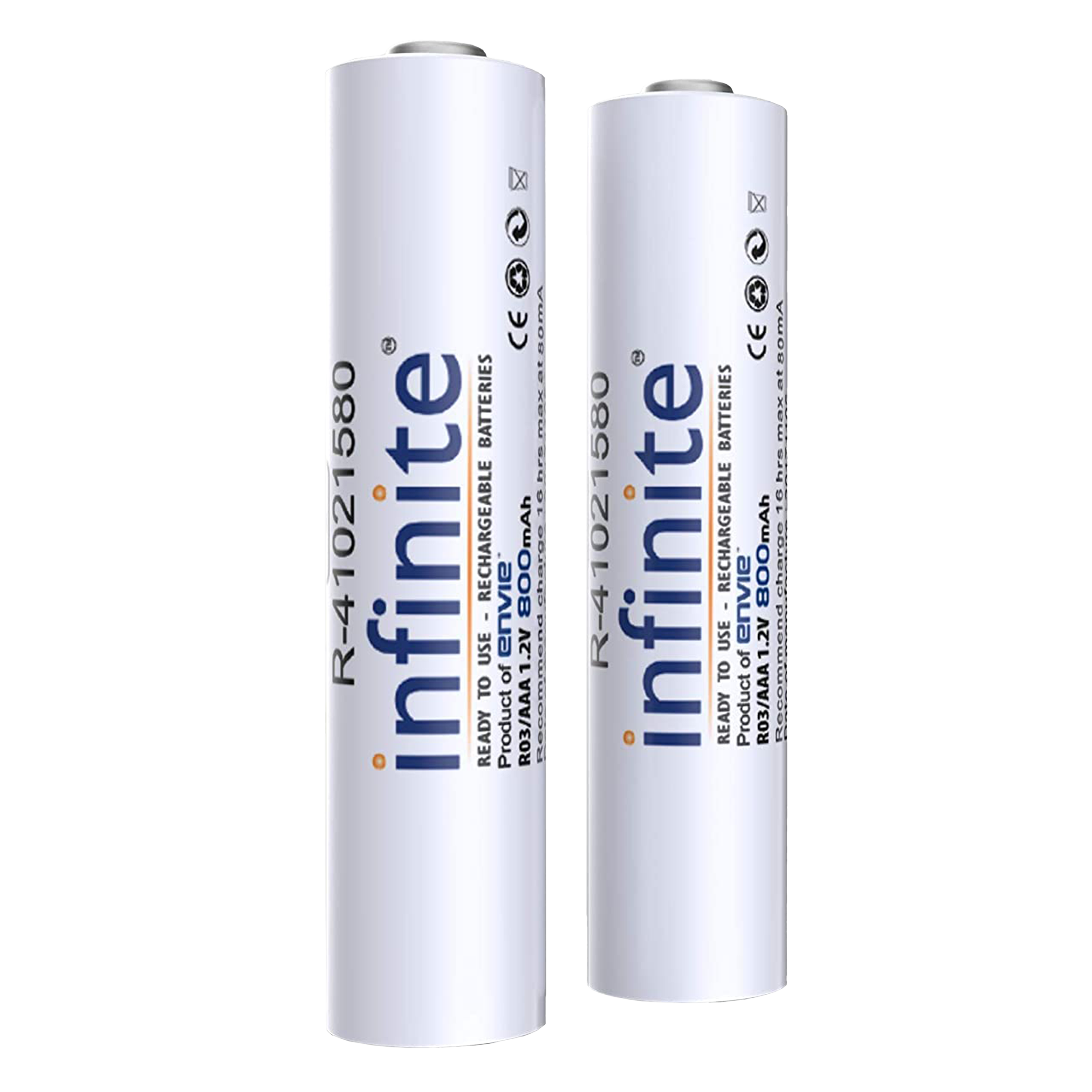 envie Infinite 800 mAh Ni-MH AAA Rechargeable Battery (Pack of 2) envie Infinite 800 mAh Ni-MH AAA Rechargeable Battery (Pack of 2)_1