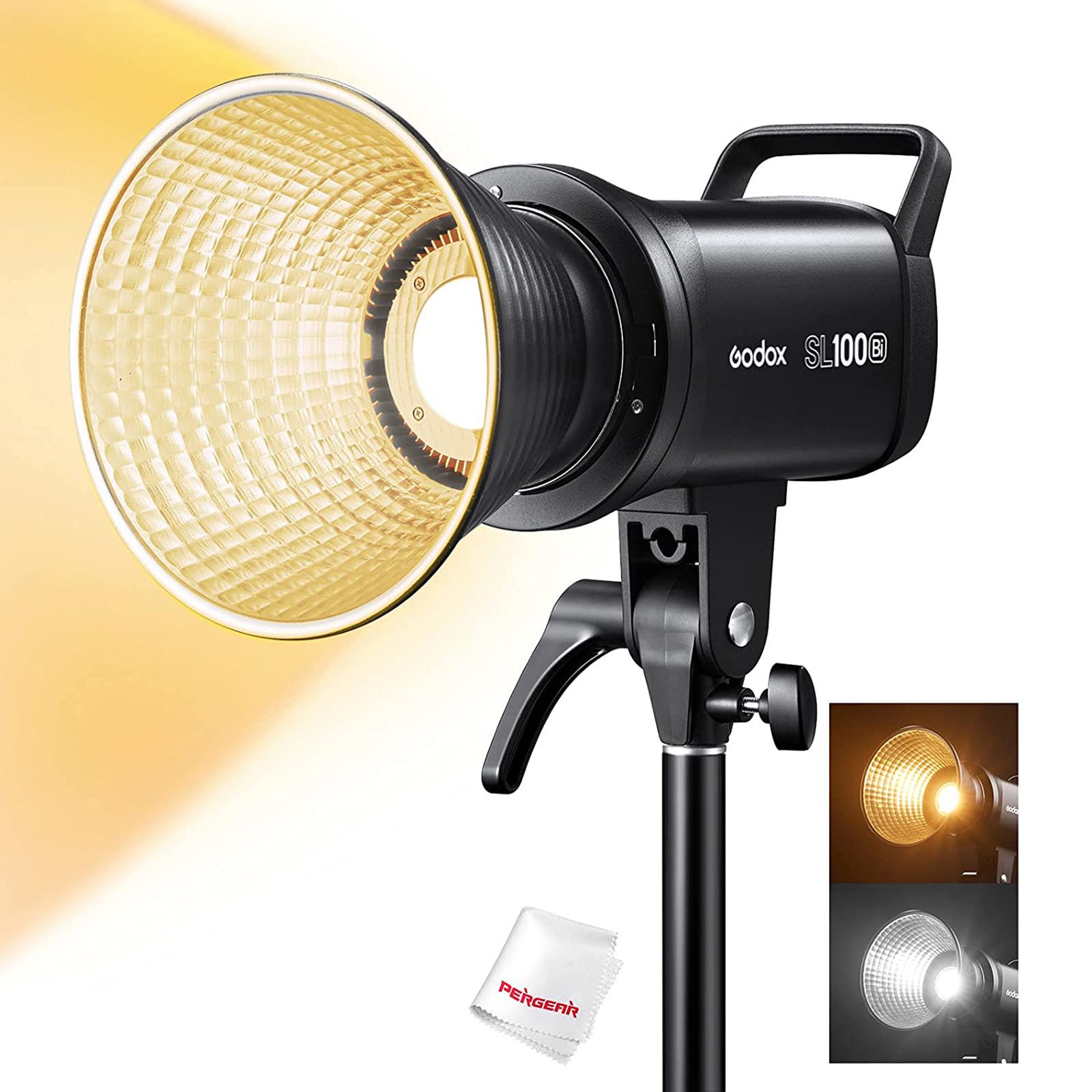 Godox SL100Bi LED Video Light with Bluetooth Connectivity for Photography & Videography (11 Lighting Effects) Godox SL100Bi LED Video Light with Bluetooth Connectivity for Photography & Videography (11 Lighting Effects)_10