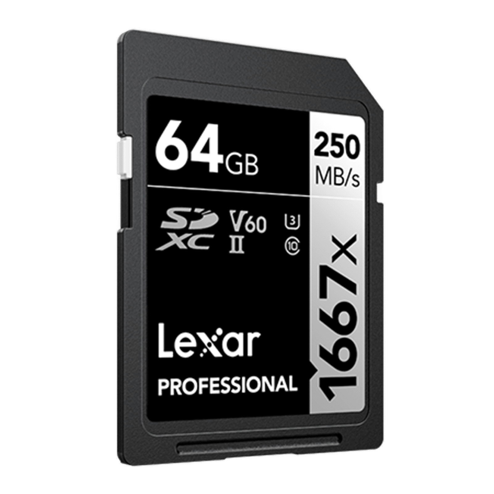 Lexar Professional 1066x SILVER Series SDXC 64GB Class 60, Class 3 250MB/s Memory Card Lexar Professional 1066x SILVER Series SDXC 64GB Class 60, Class 3 250MB/s Memory Card_4