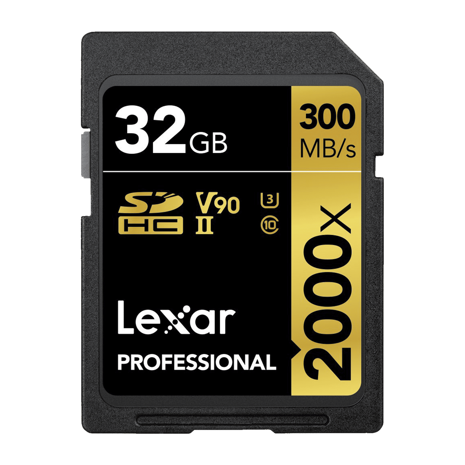 Lexar Professional 1800x GOLD Series SDHC 32GB Class 10 300MB/s Memory Card Lexar Professional 1800x GOLD Series SDHC 32GB Class 10 300MB/s Memory Card_1