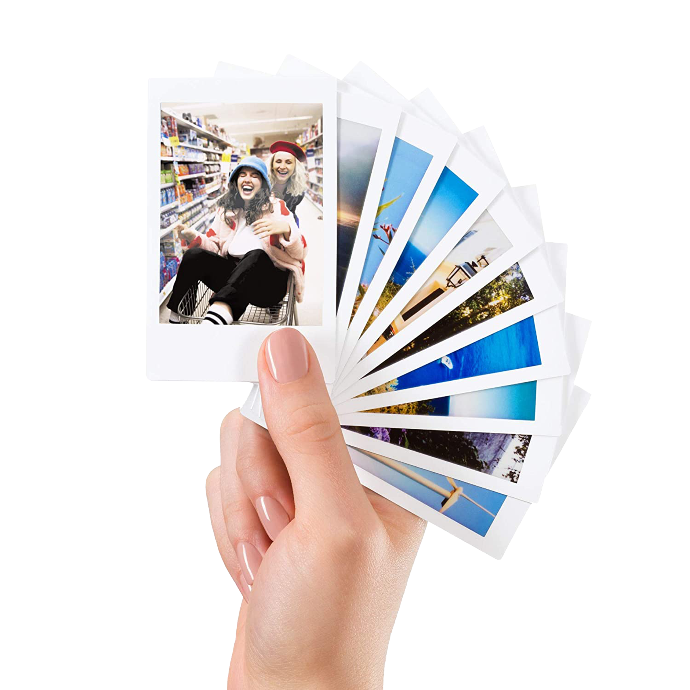 FUJIFILM Instax Mini Pack of 10 Film Sheets (Glossy Finish, 16386004, White)_3