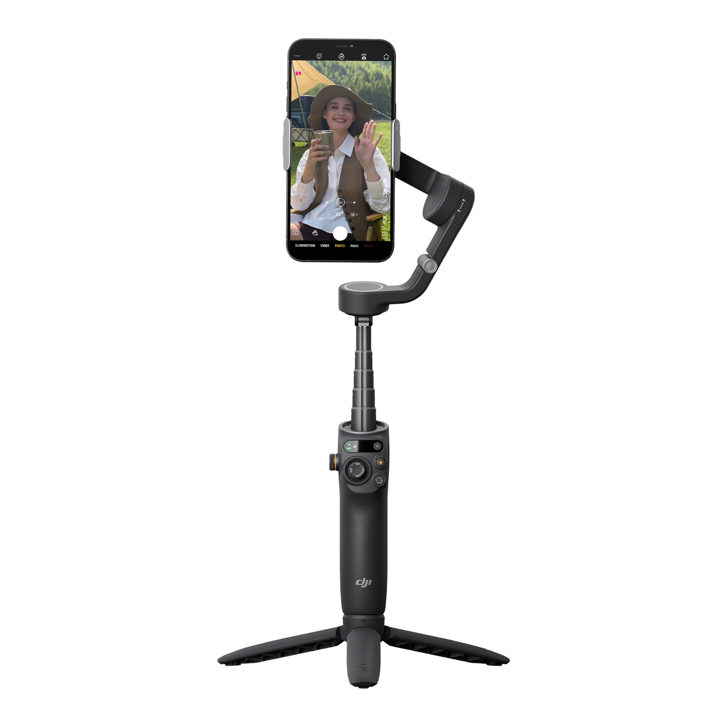 DJI OSMO 6 3-Axis Gimbal for Mobile (ActiveTrack 5.0, Slate Grey)_1