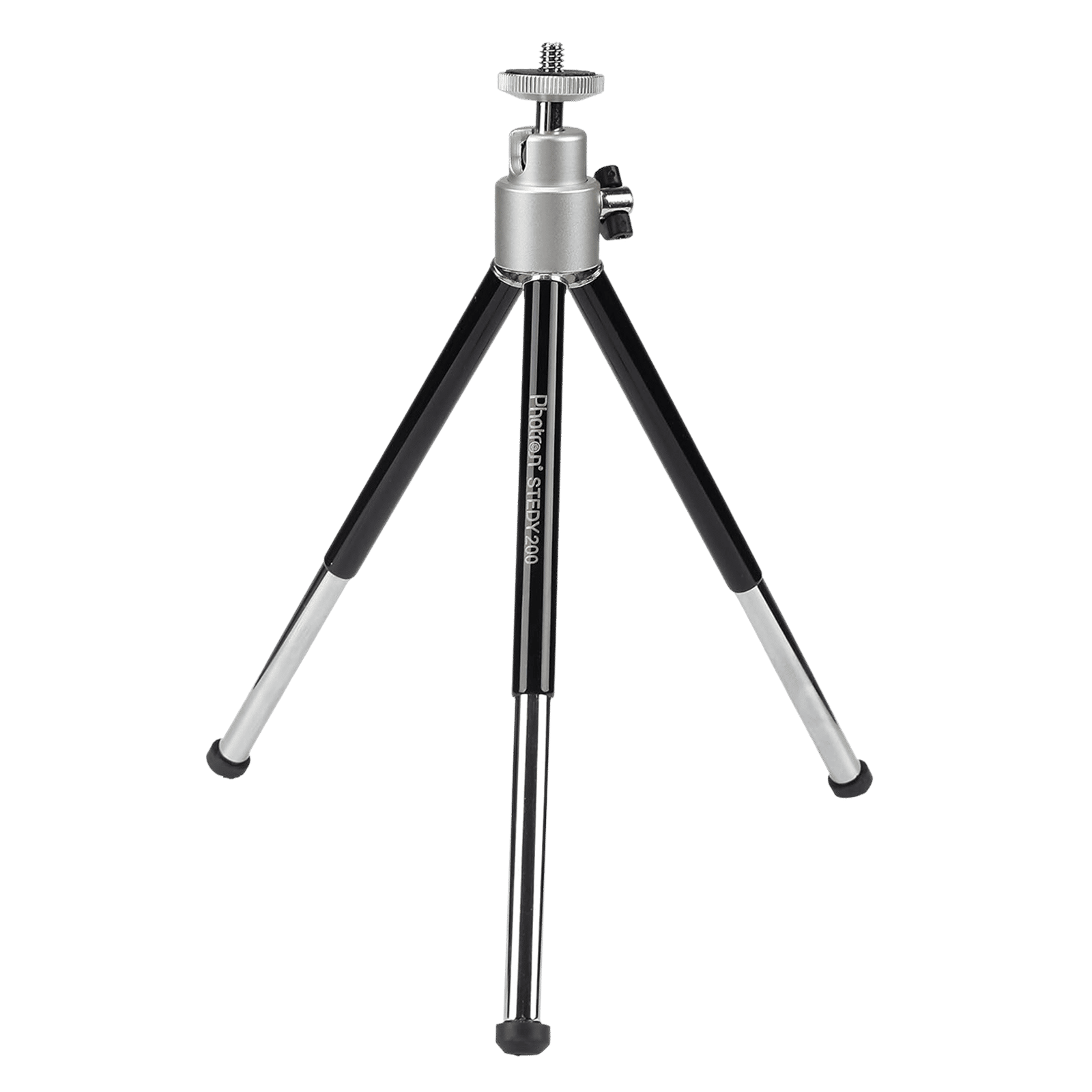 Photron Stedy 200 26.5cm Adjustable Mini Tripod for Mobile and Camera (360 Degree Rotatable, Black) Photron Stedy 200 26.5cm Adjustable Mini Tripod for Mobile and Camera (360 Degree Rotatable, Black)_9
