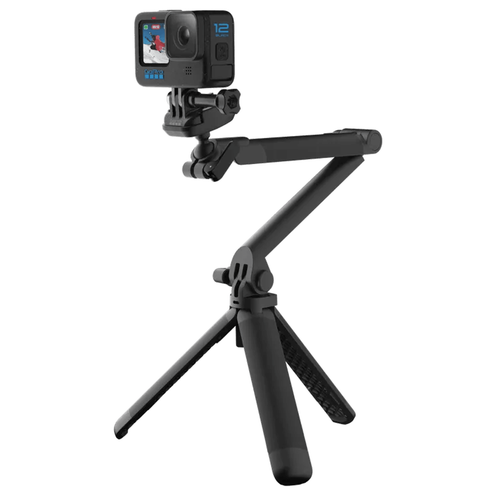 GoPro 3-Way 2.0 49.53cm Adjustable Tripod for Action Camera (360 Degree Rotatable, Black) GoPro 3-Way 2.0 49.53cm Adjustable Tripod for Action Camera (360 Degree Rotatable, Black)_5