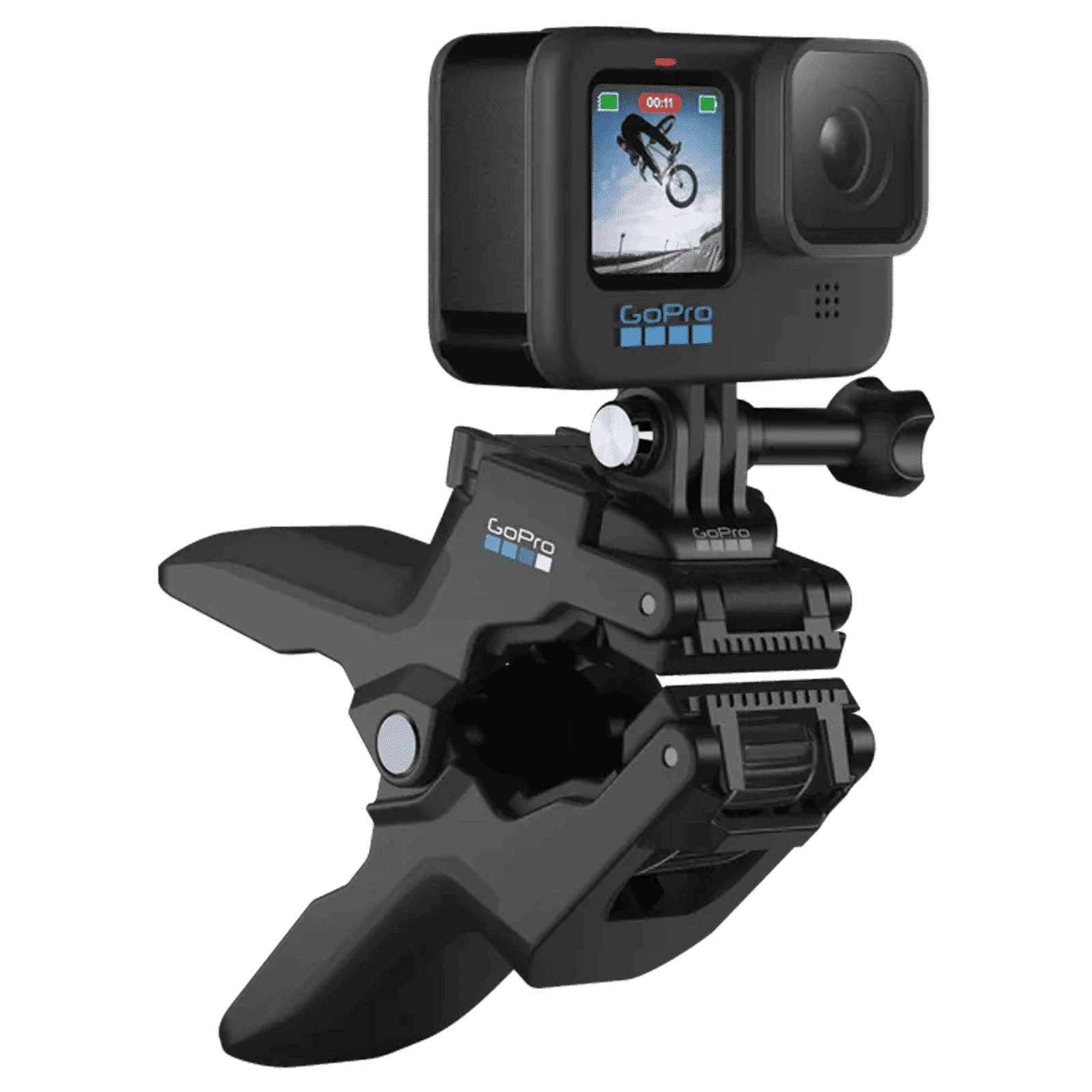 GoPro Jaws Mounting Kit for Camera (Removable Neck, Black) GoPro Jaws Mounting Kit for Camera (Removable Neck, Black)_2