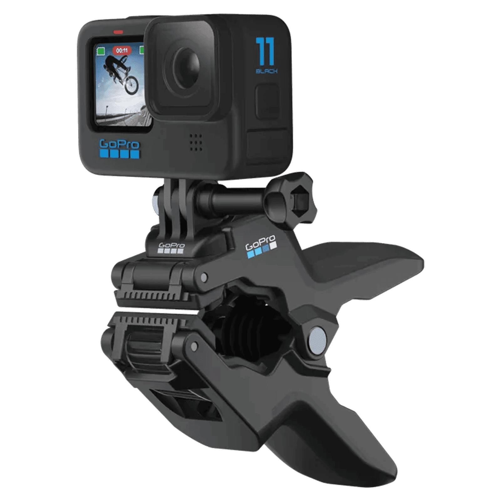 GoPro Jaws Mounting Kit for Camera (Removable Neck, Black) GoPro Jaws Mounting Kit for Camera (Removable Neck, Black)_3