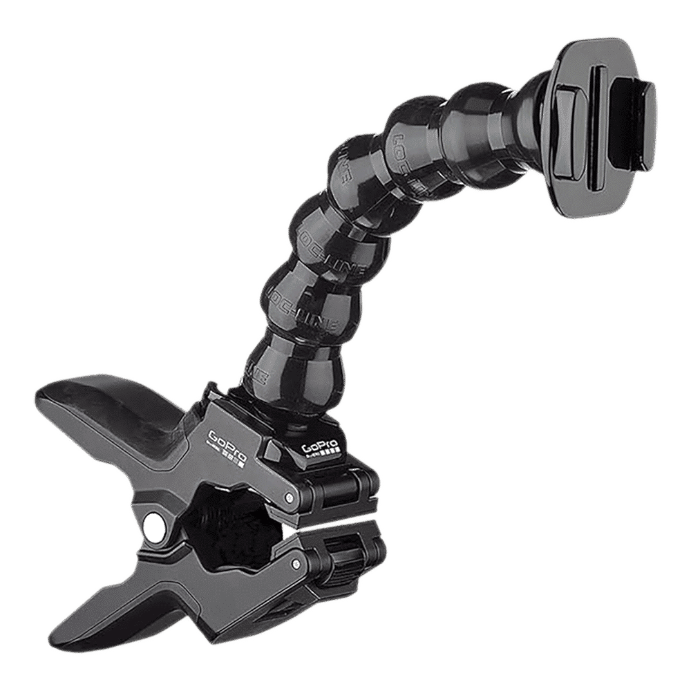 GoPro Jaws Mounting Kit for Camera (Removable Neck, Black) GoPro Jaws Mounting Kit for Camera (Removable Neck, Black)_6