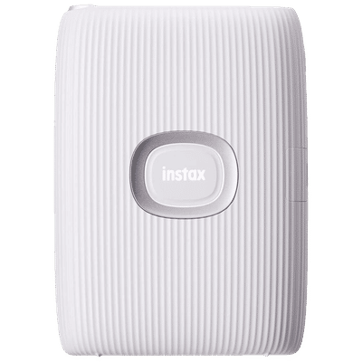 FUJIFILM Instax Mini Link 2 Bluetooth Smartphone Printer (Built-in Motion Control Feature, Clay White)