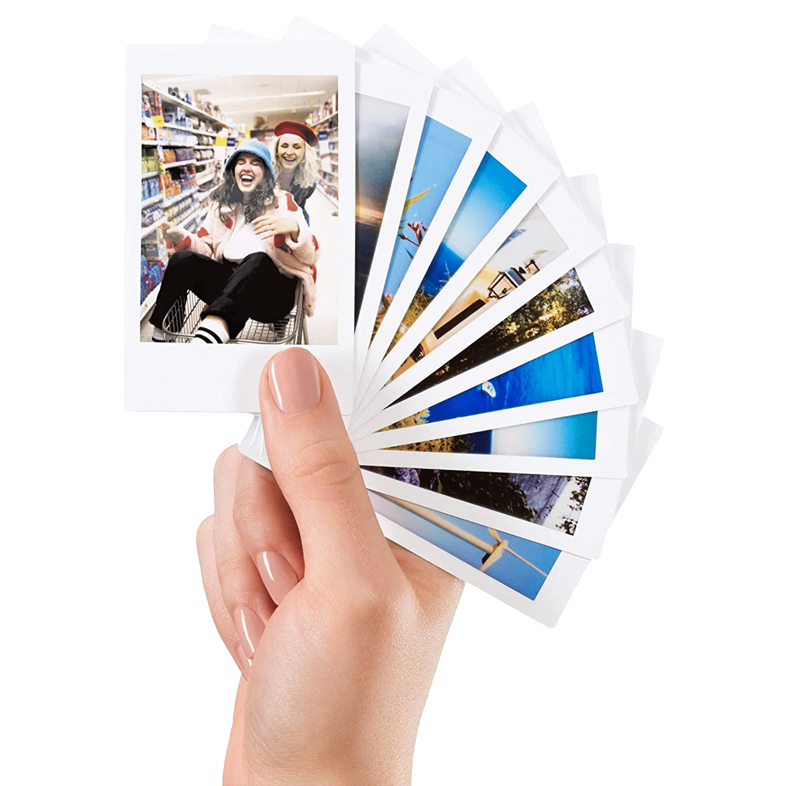 FUJIFILM Instax Mini Film Pack of 10 Film Sheets (Glossy Finish, 16386004, White)_3