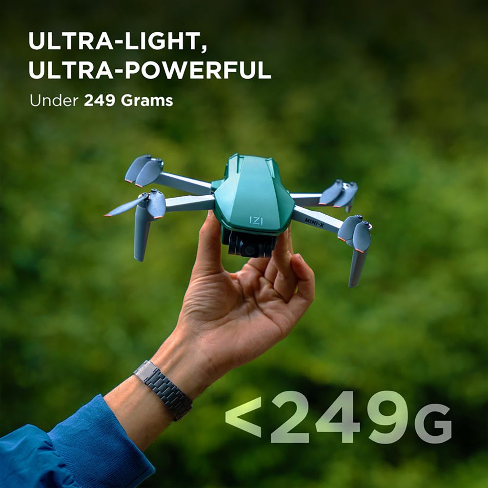 IZI Mini X Drone Combo (3 Axis Stabilized Gimbal, Dark Green) IZI Mini X Drone Combo (3 Axis Stabilized Gimbal, Dark Green)_12