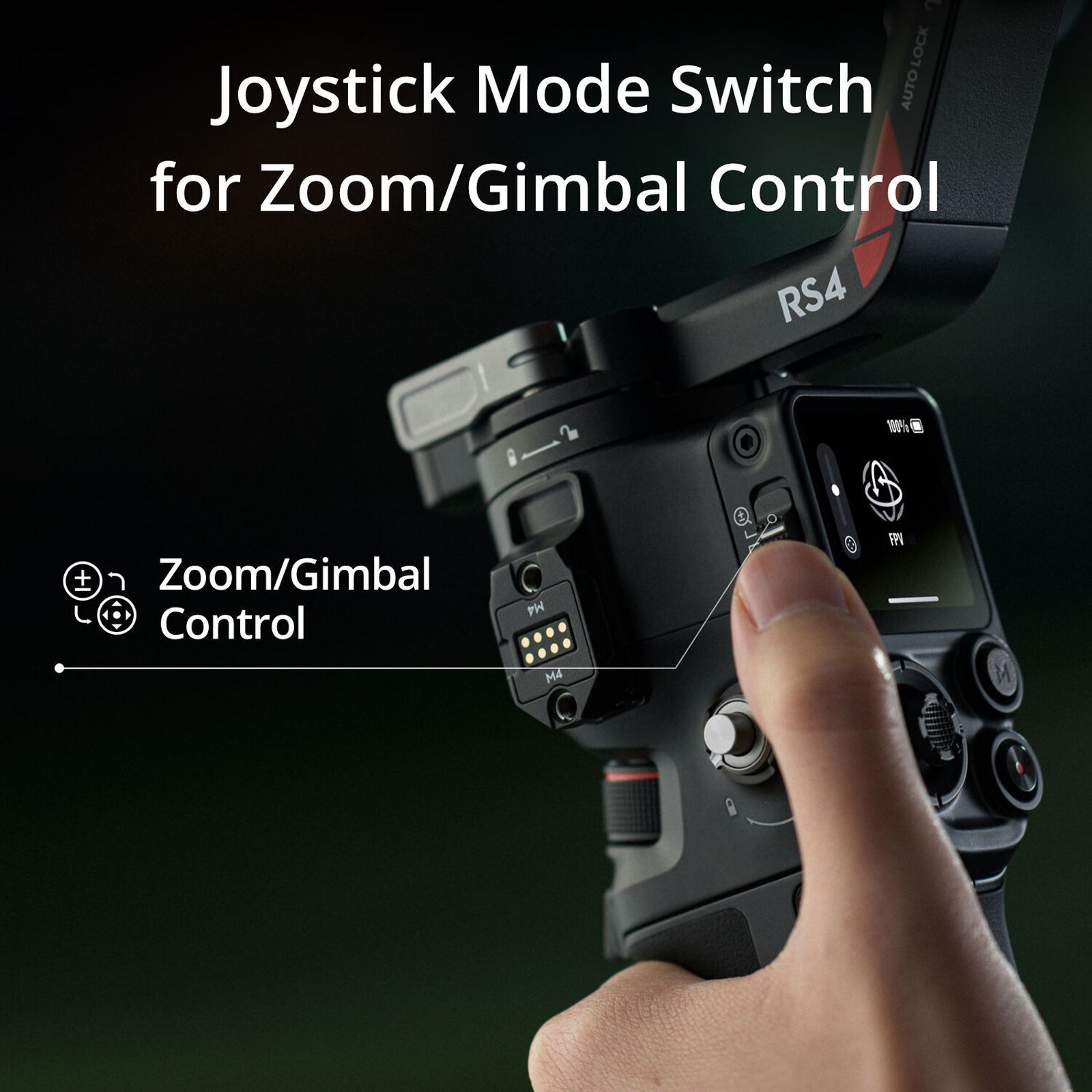 DJI RS 4 3-Axis Gimble for Camera (360 Degree Rotatable, Jet Black) DJI RS 4 3-Axis Gimble for Camera (360 Degree Rotatable, Jet Black)_9