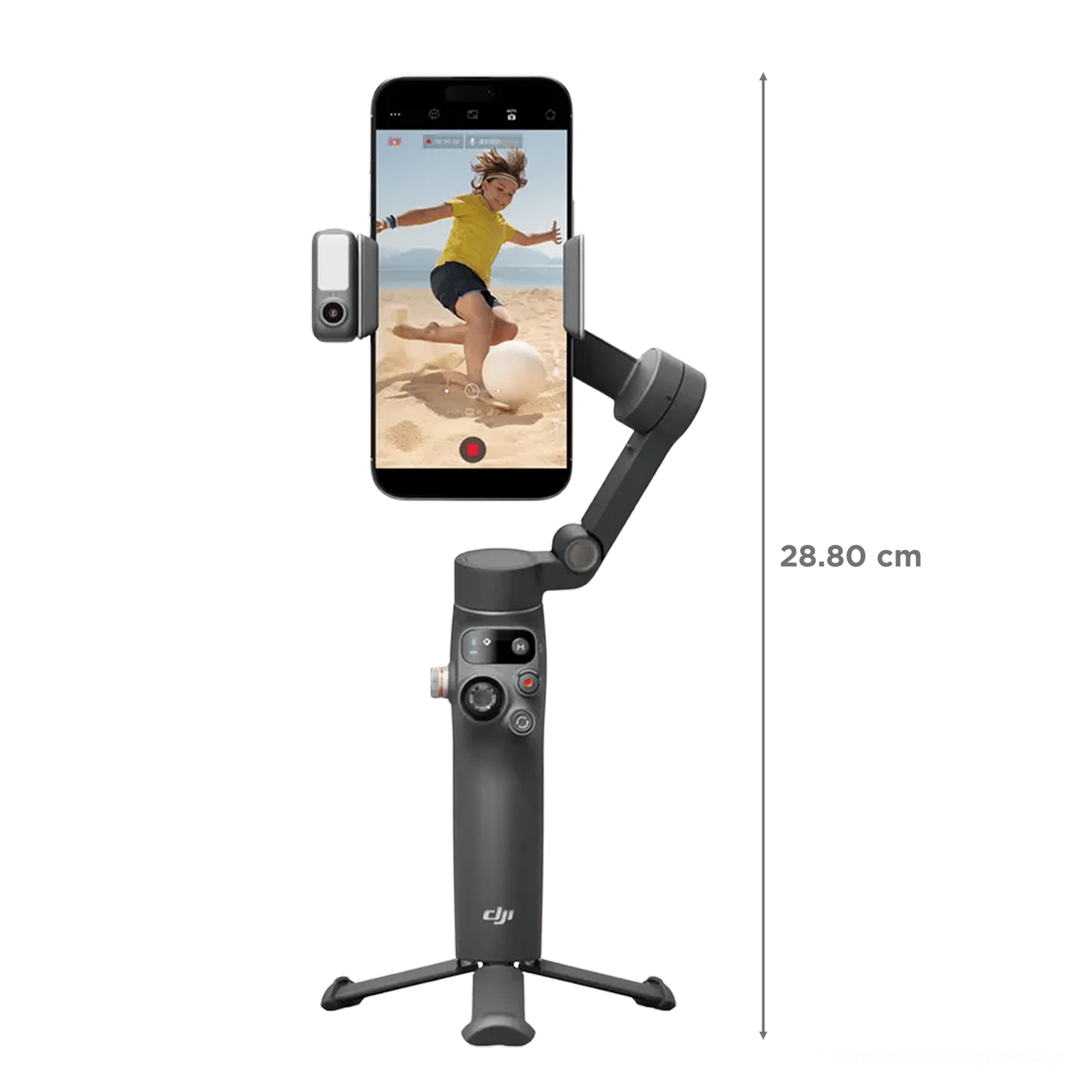 DJI Osmo 7P 3-Axis Gimble for Mobile (Gesture Control, Black)_2