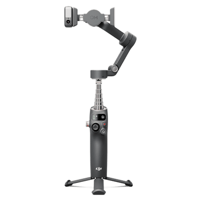 DJI OSMO 8 3-Axis Gimble for Mobile (360 Degree Pan Rotation, Black)