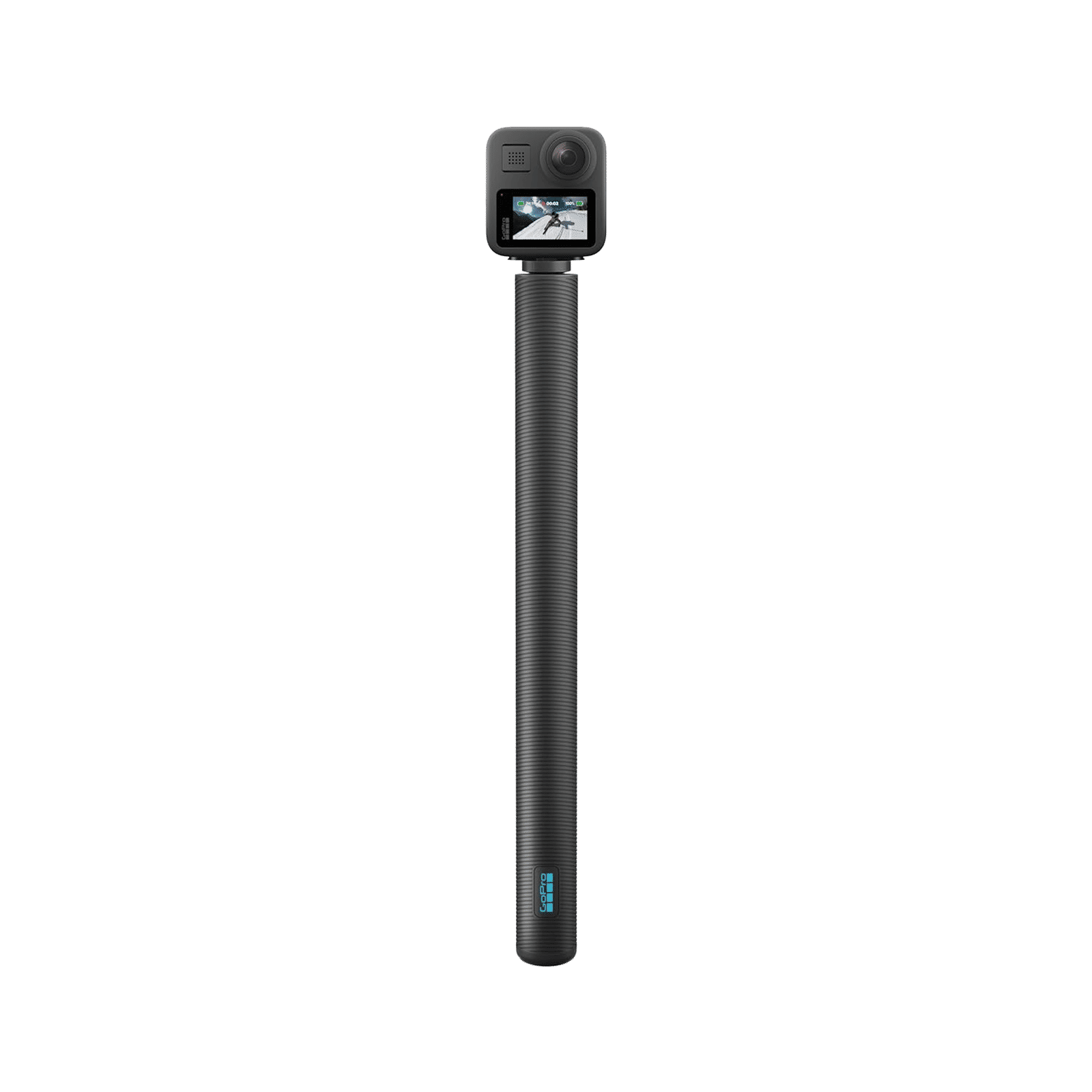 GoPro 9 Feet Extension Pole Finger Mount Adapter for Camera (Invisible-Pole Shots, Black)_1