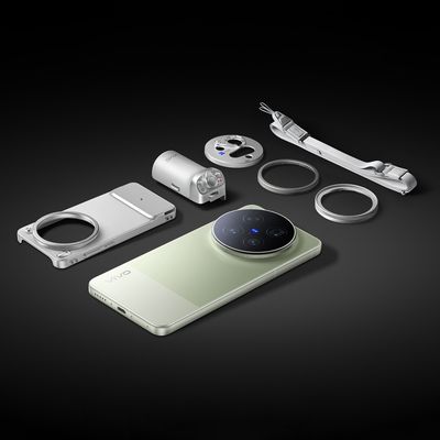 vivo X300 Ultra Imaging Grip and Accessories for vivo X300 Ultra (LED Indicator, Silver)